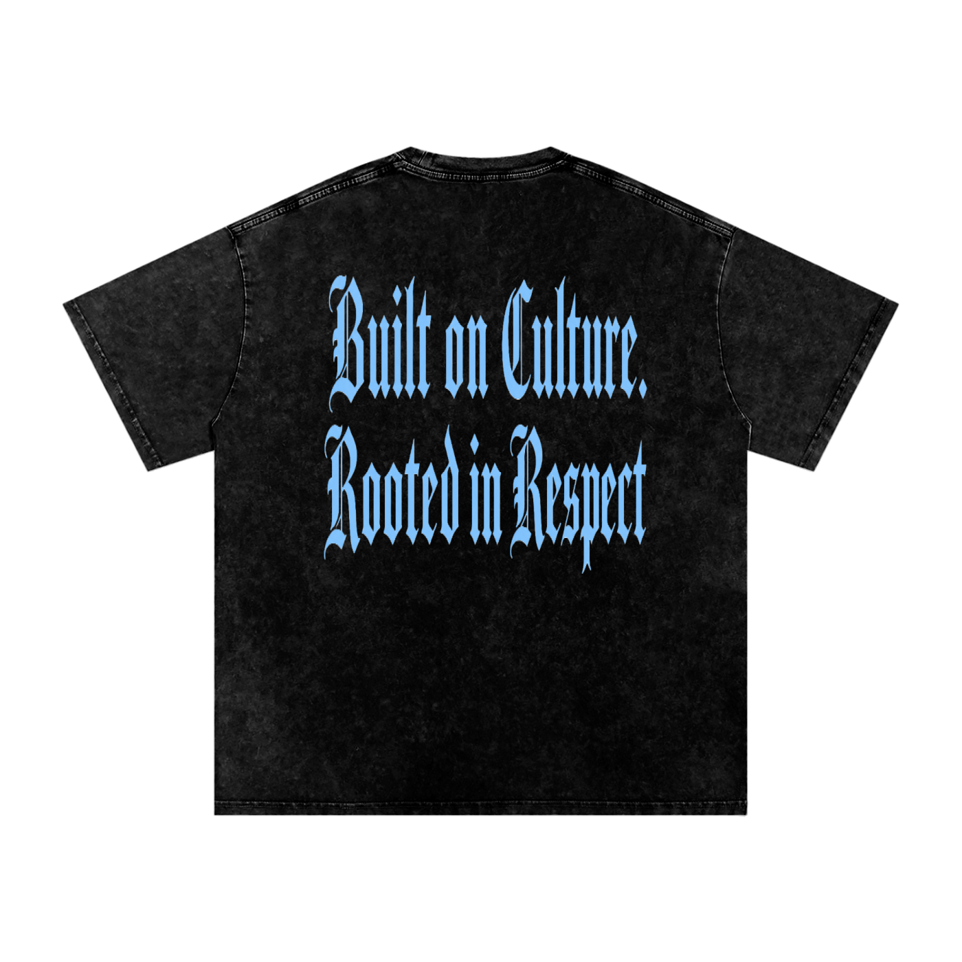 Harlem Raised Snow Washed Oversized Cotton T-Shirt