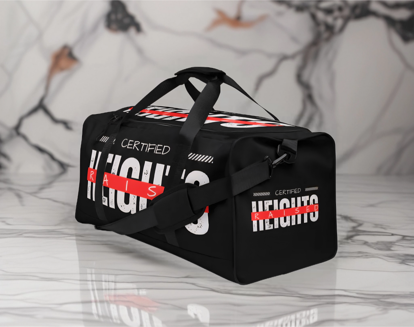 Certified Heights Raised Duffle bag