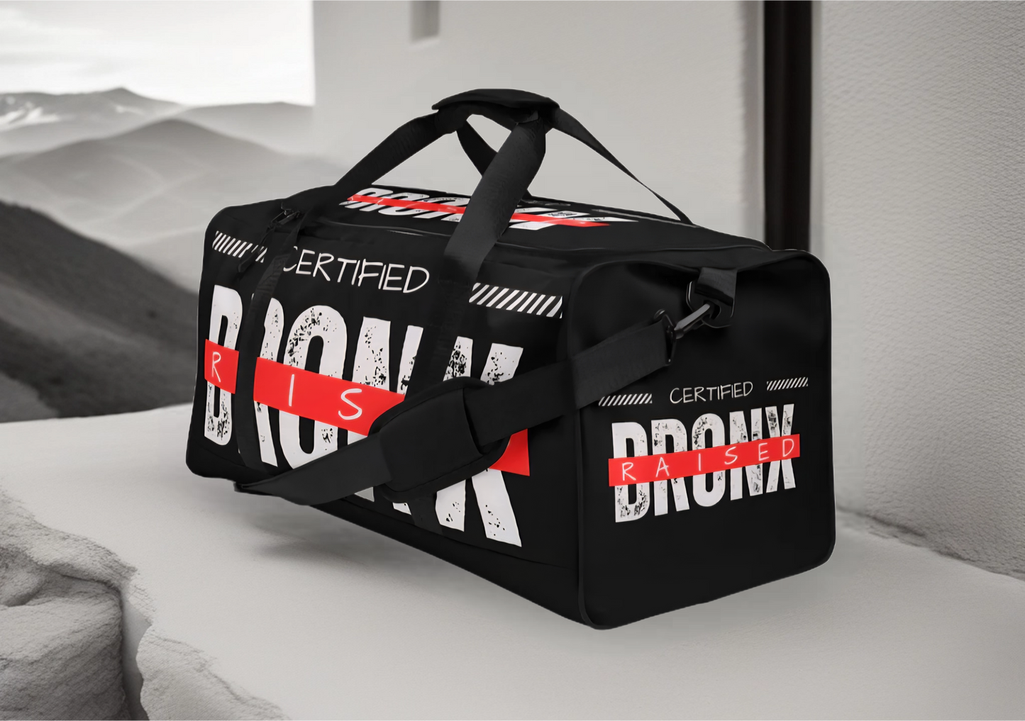 Certified Bronx Raised Duffle bag
