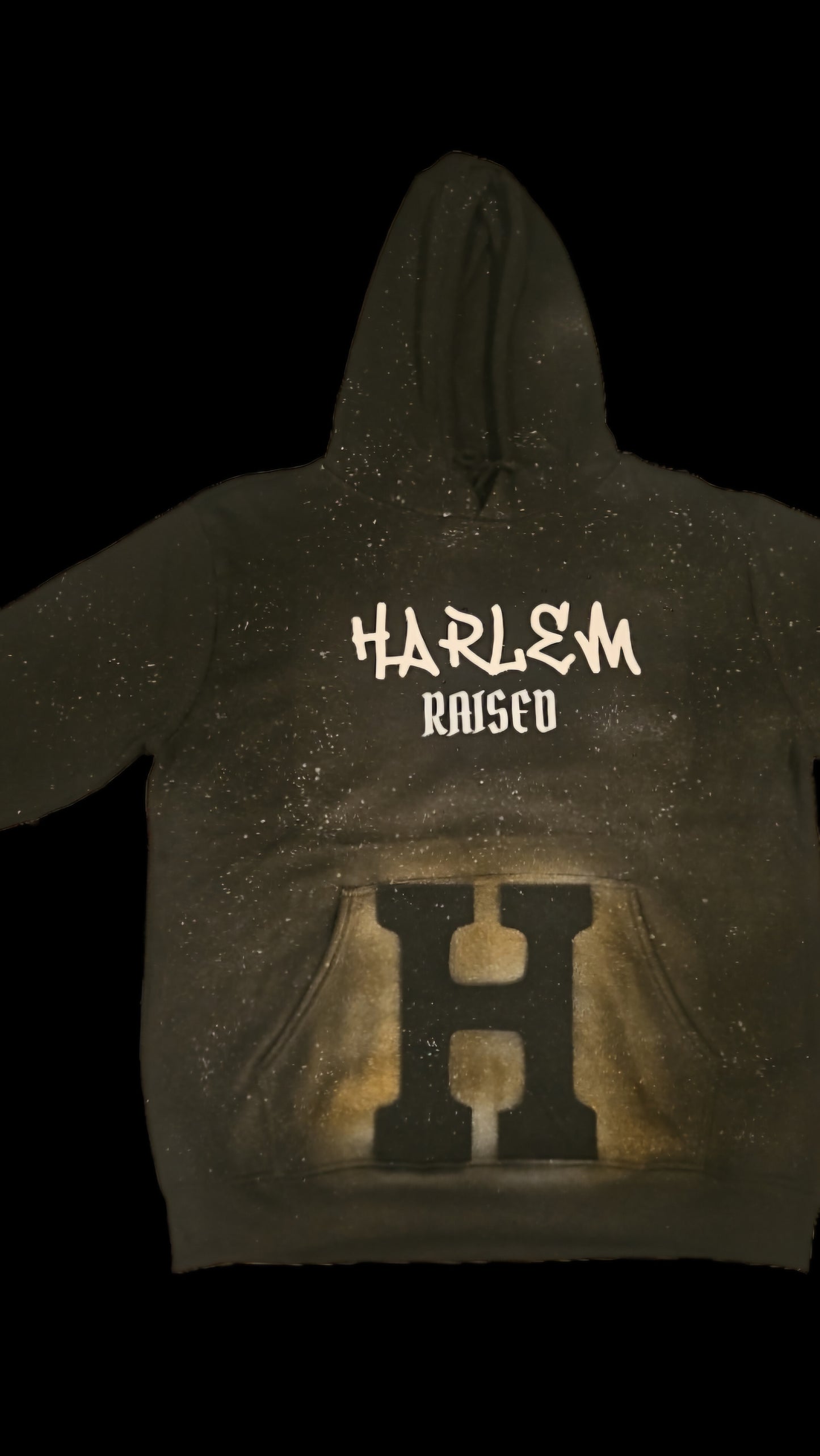 Harlem raised hoodie Clearance