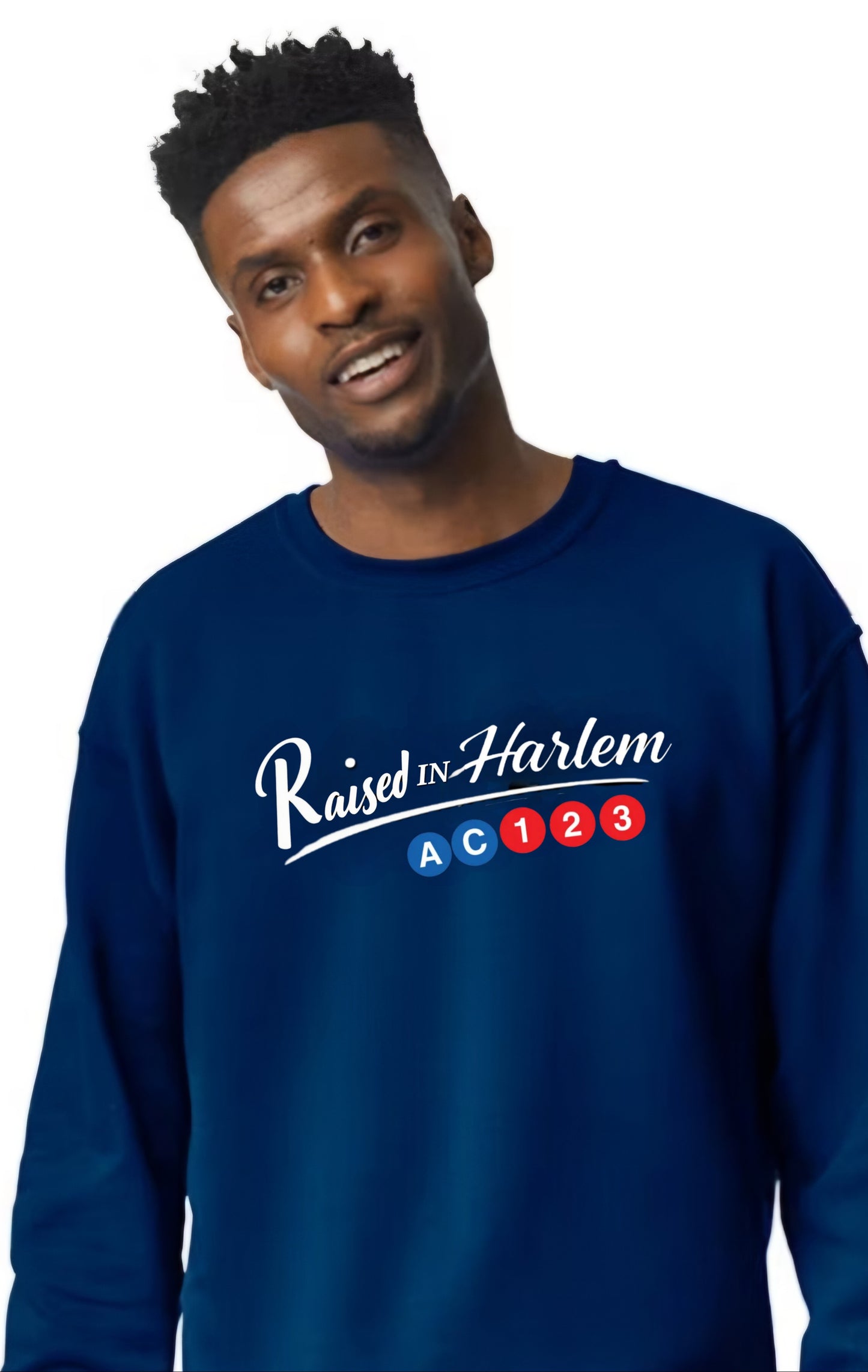 Harlem Raised Train Line Sweatshirt