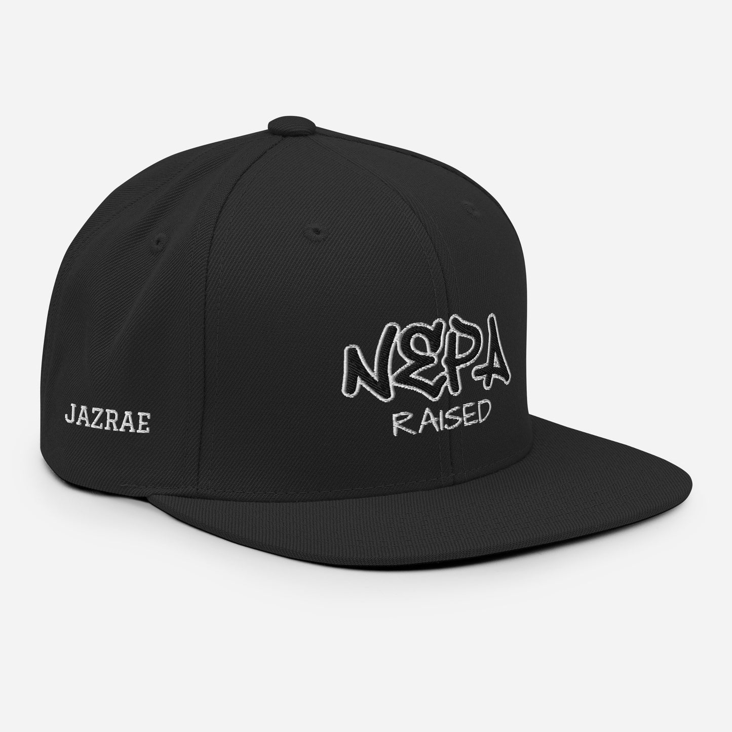 Nepa Raised Snapback Hat