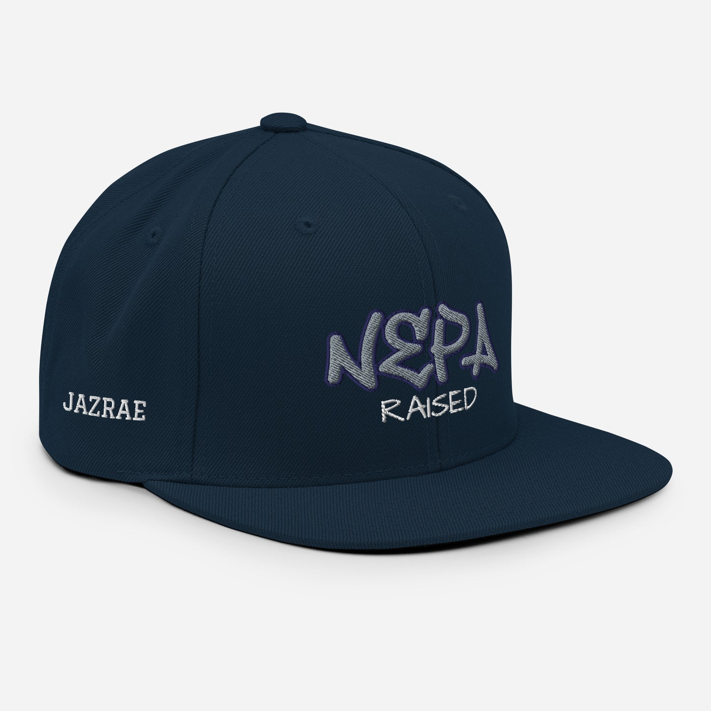 Nepa Raised Snapback Hat