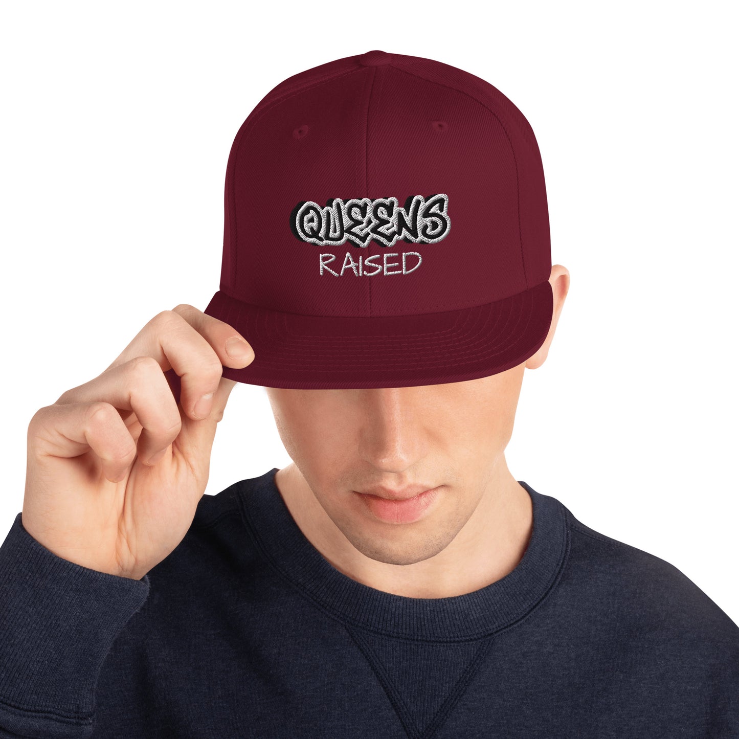 JAZRAE Queens Snapback Hat