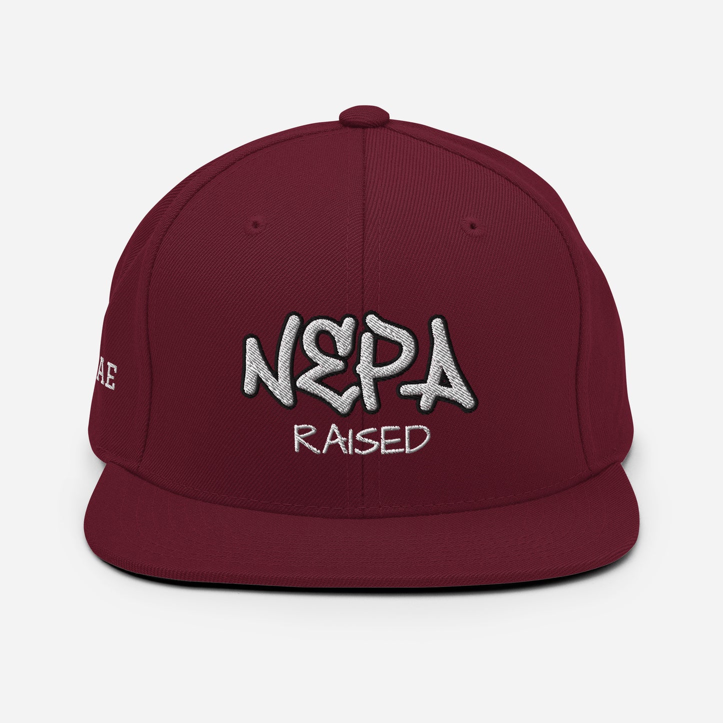 Nepa Raised Snapback Hat