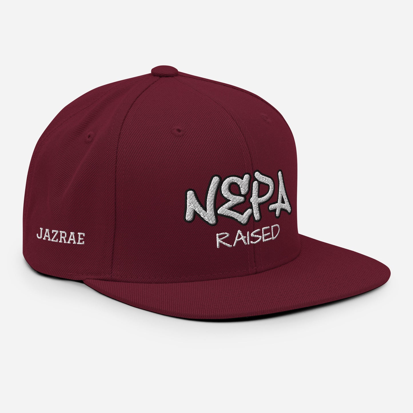 Nepa Raised Snapback Hat