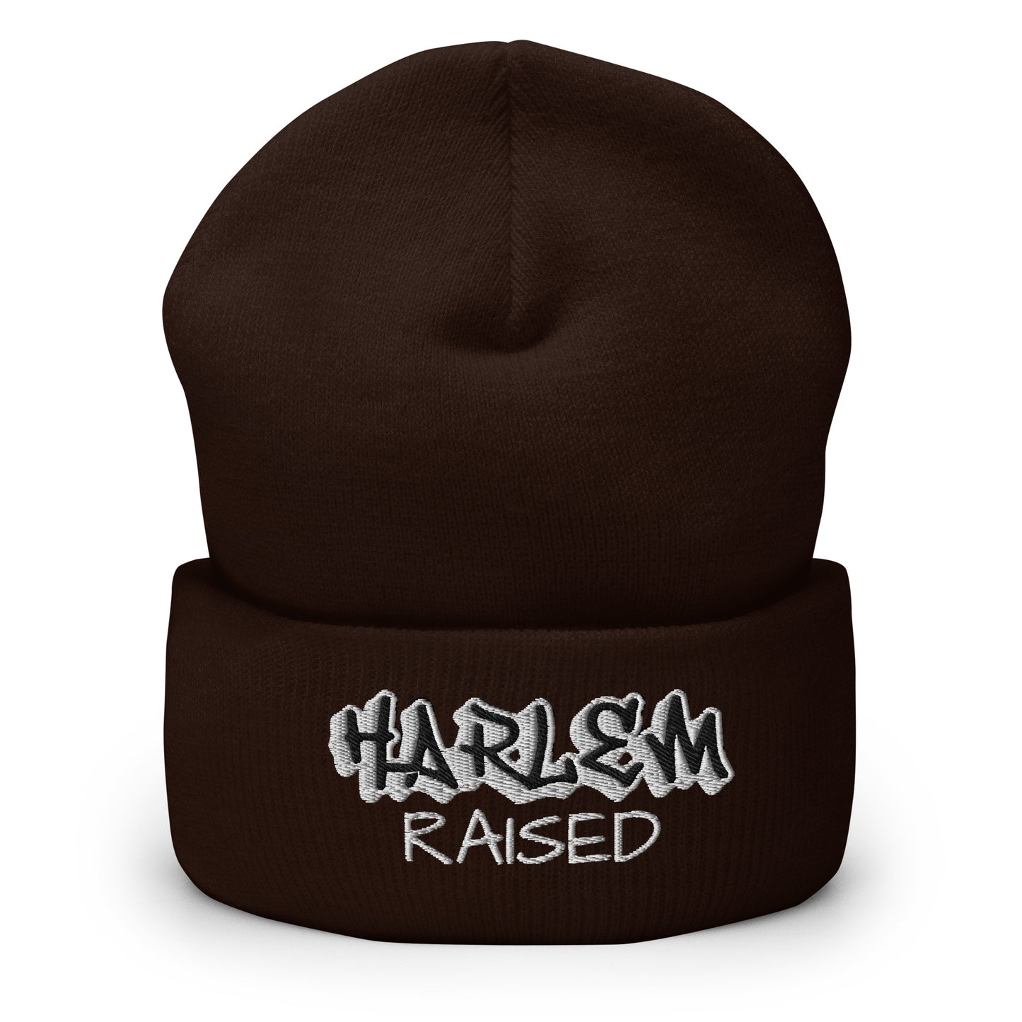 HARLEM Raised Cuffed Beanie