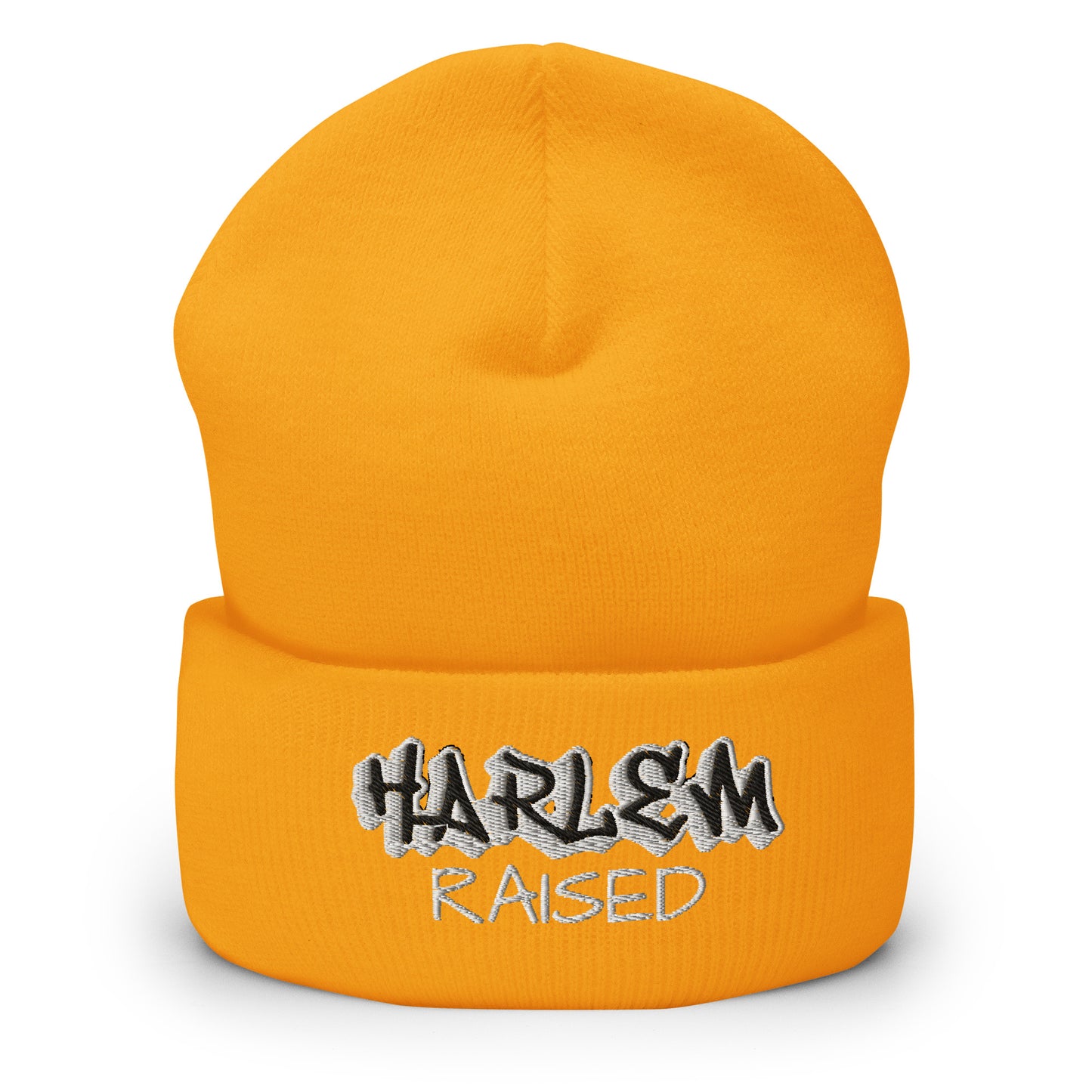 HARLEM Raised Cuffed Beanie