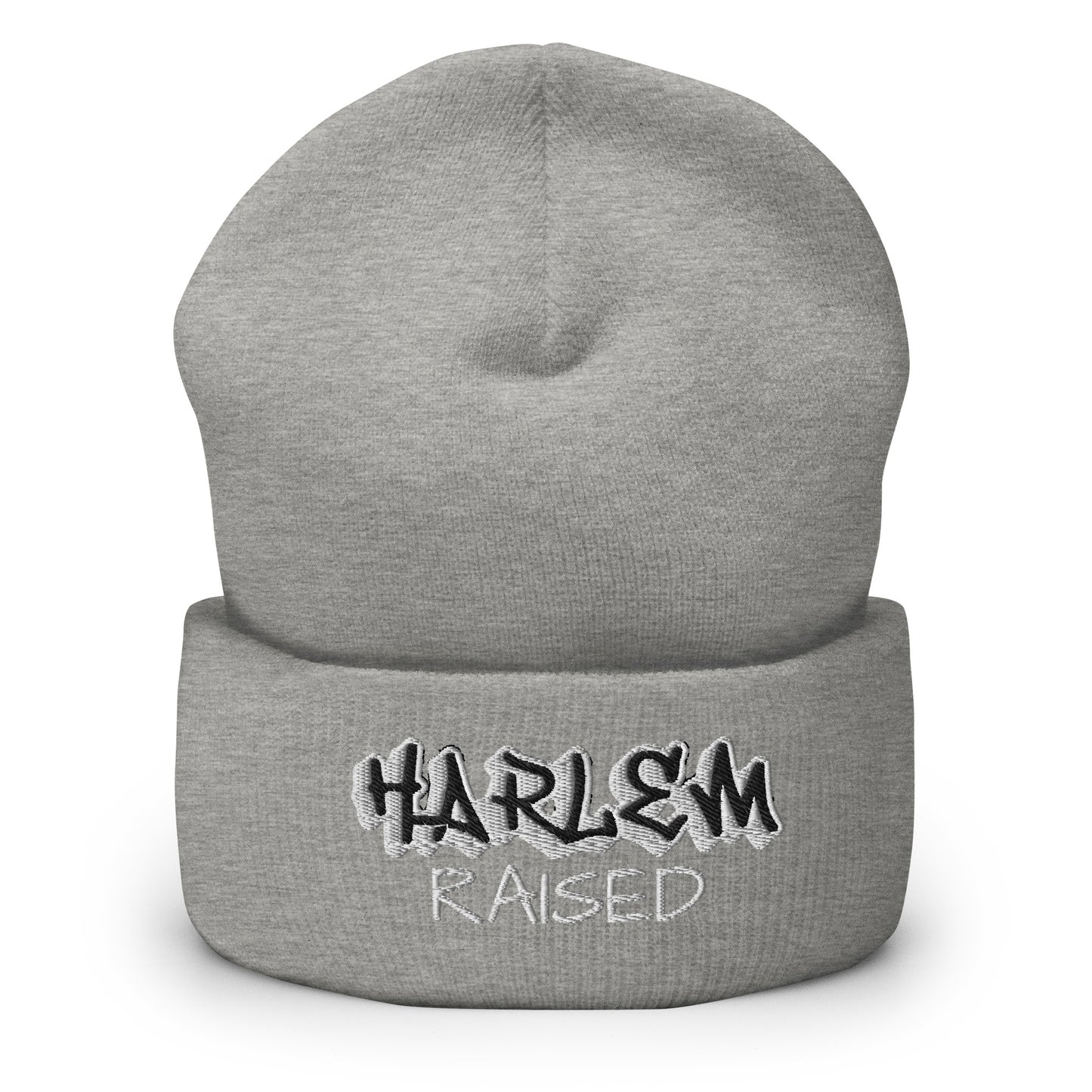 HARLEM Raised Cuffed Beanie