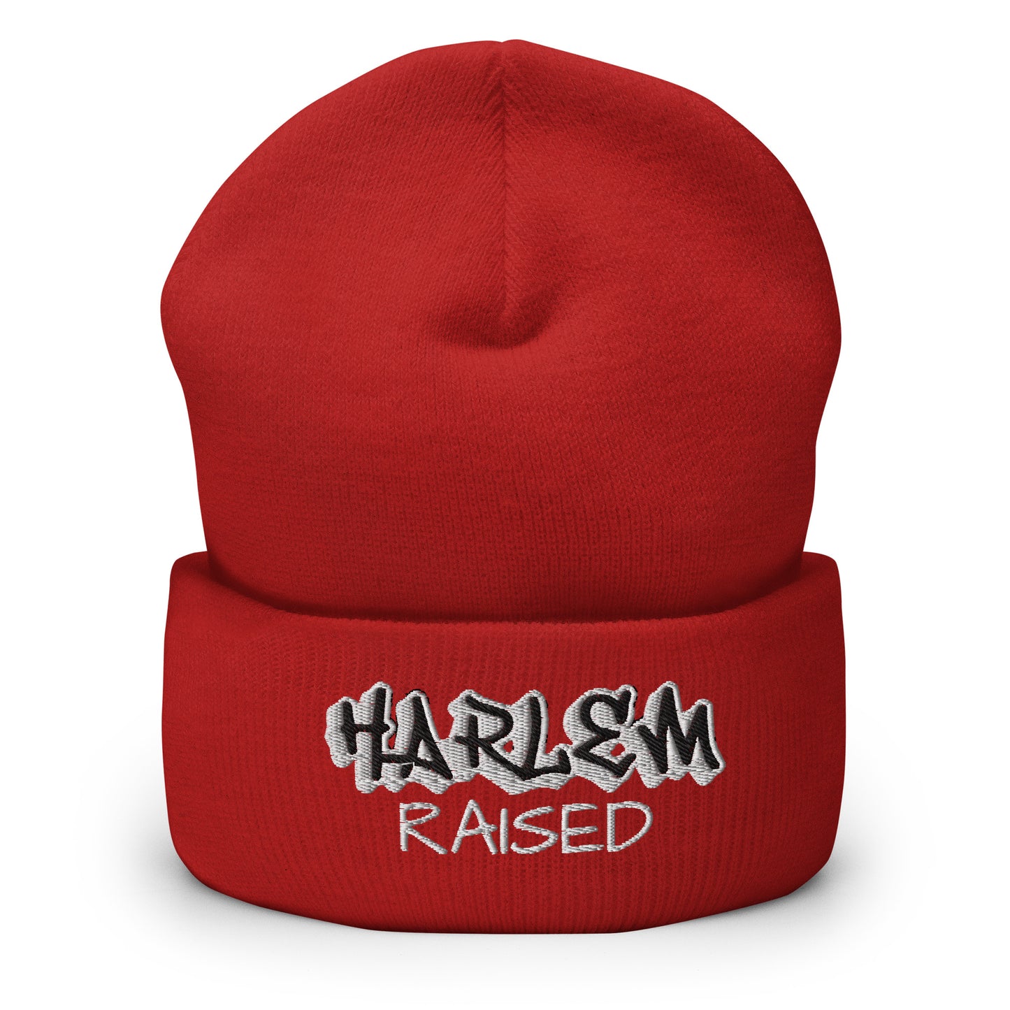 HARLEM Raised Cuffed Beanie