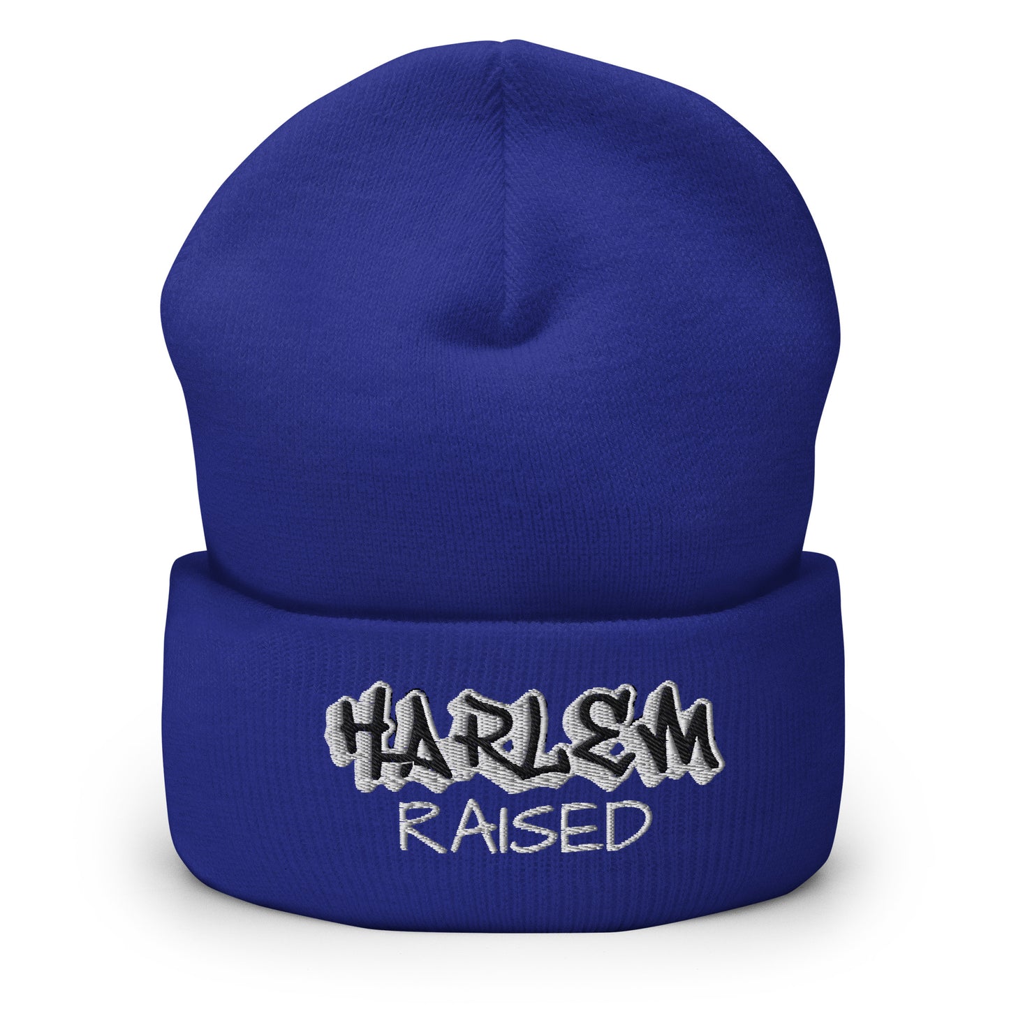 HARLEM Raised Cuffed Beanie