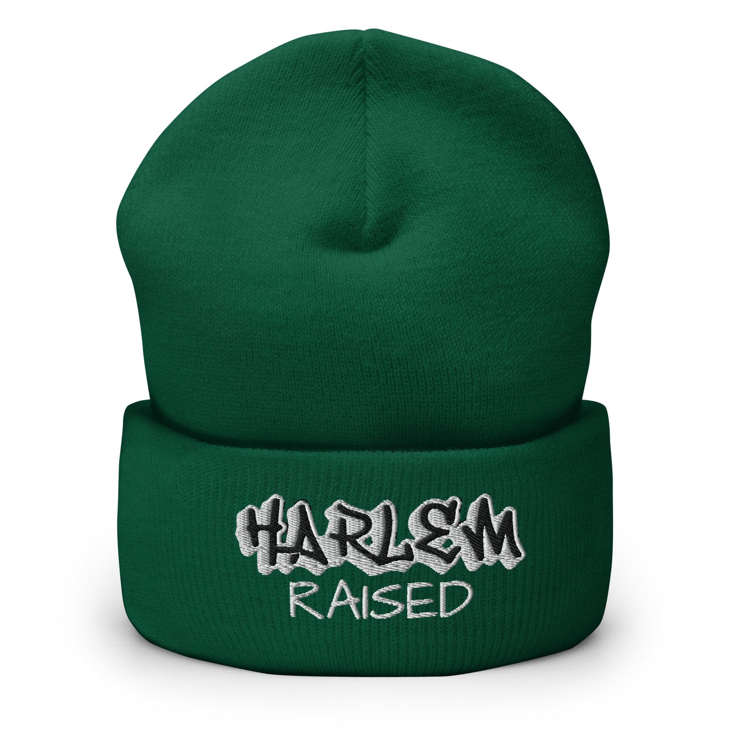 HARLEM Raised Cuffed Beanie