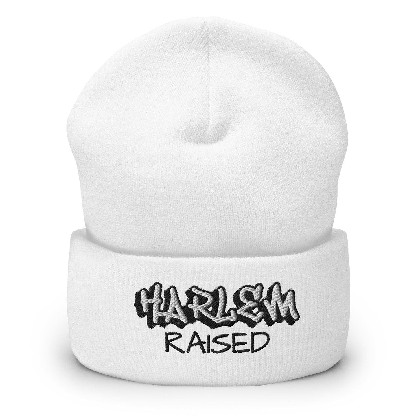 HARLEM Raised Cuffed Beanie