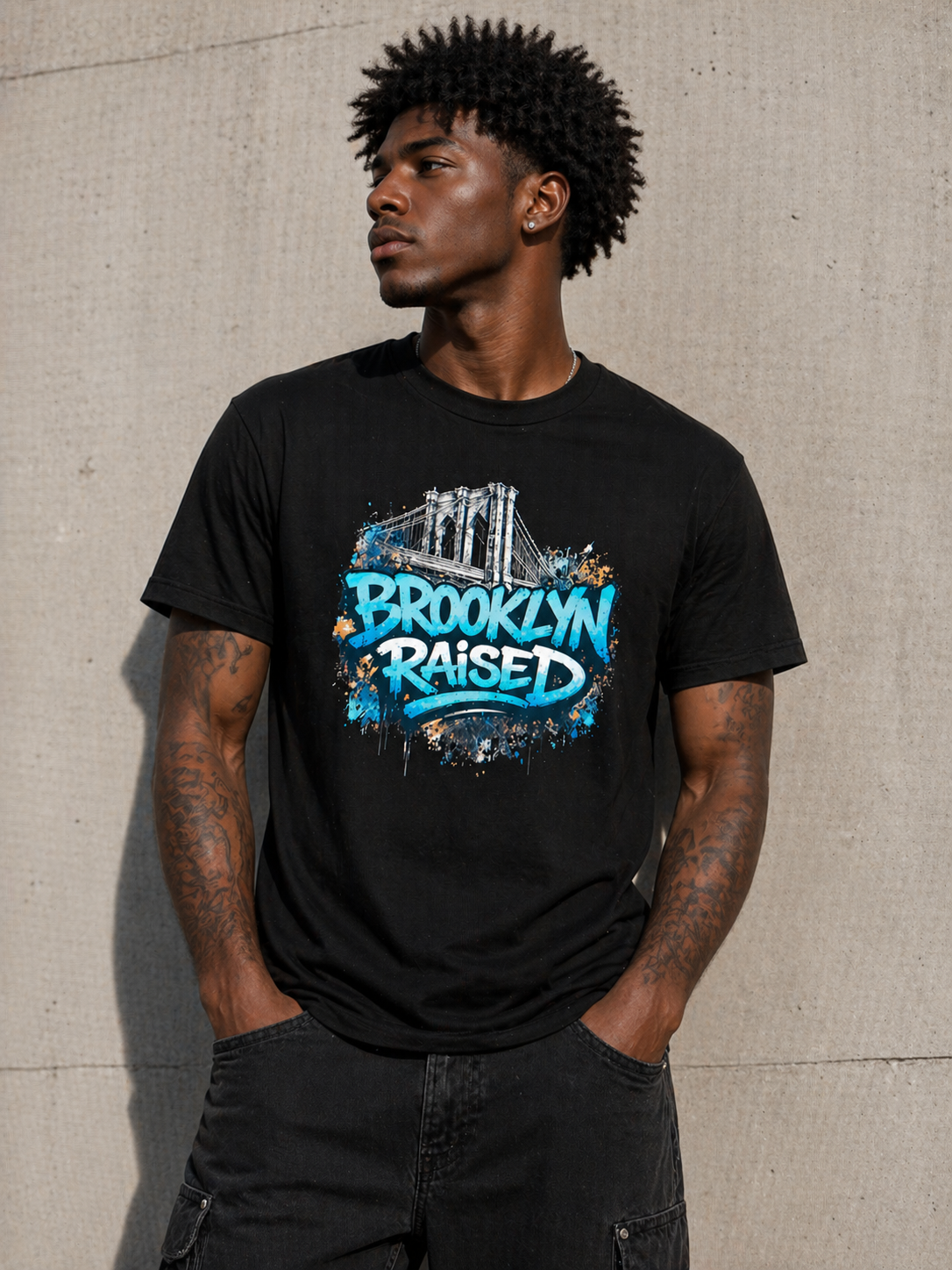 BKLYN Raised Bridge t-shirt