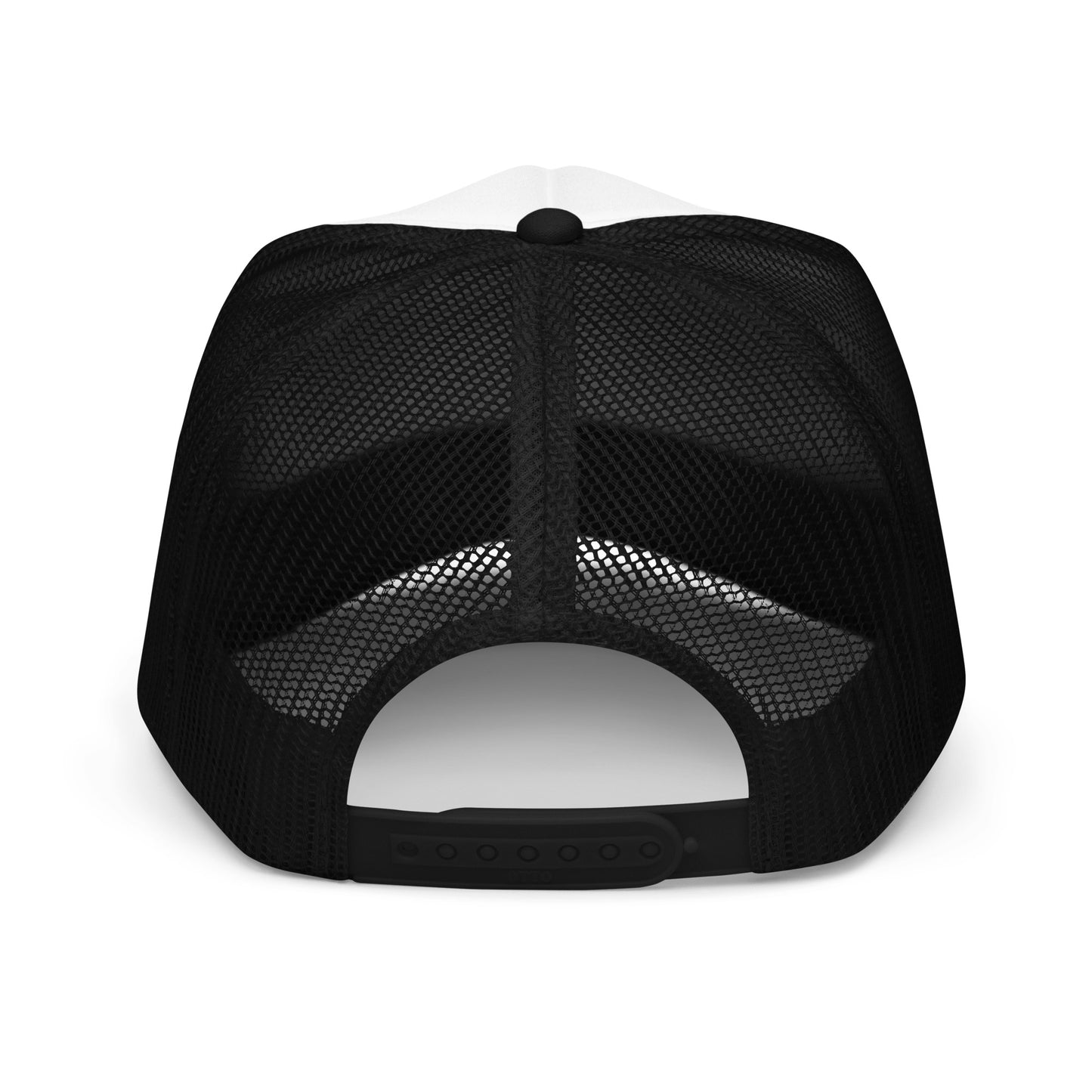 JAZRAE Harlem Raised Stitched Foam trucker hat