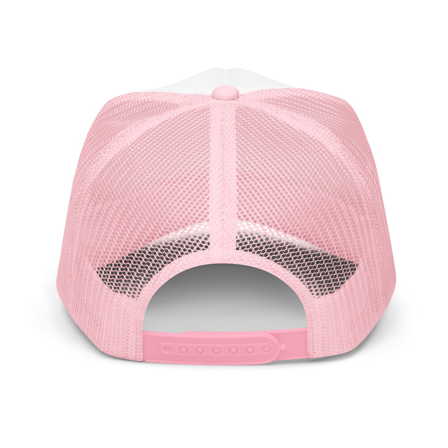 JAZRAE Bronx Raised Stitched Foam trucker hat