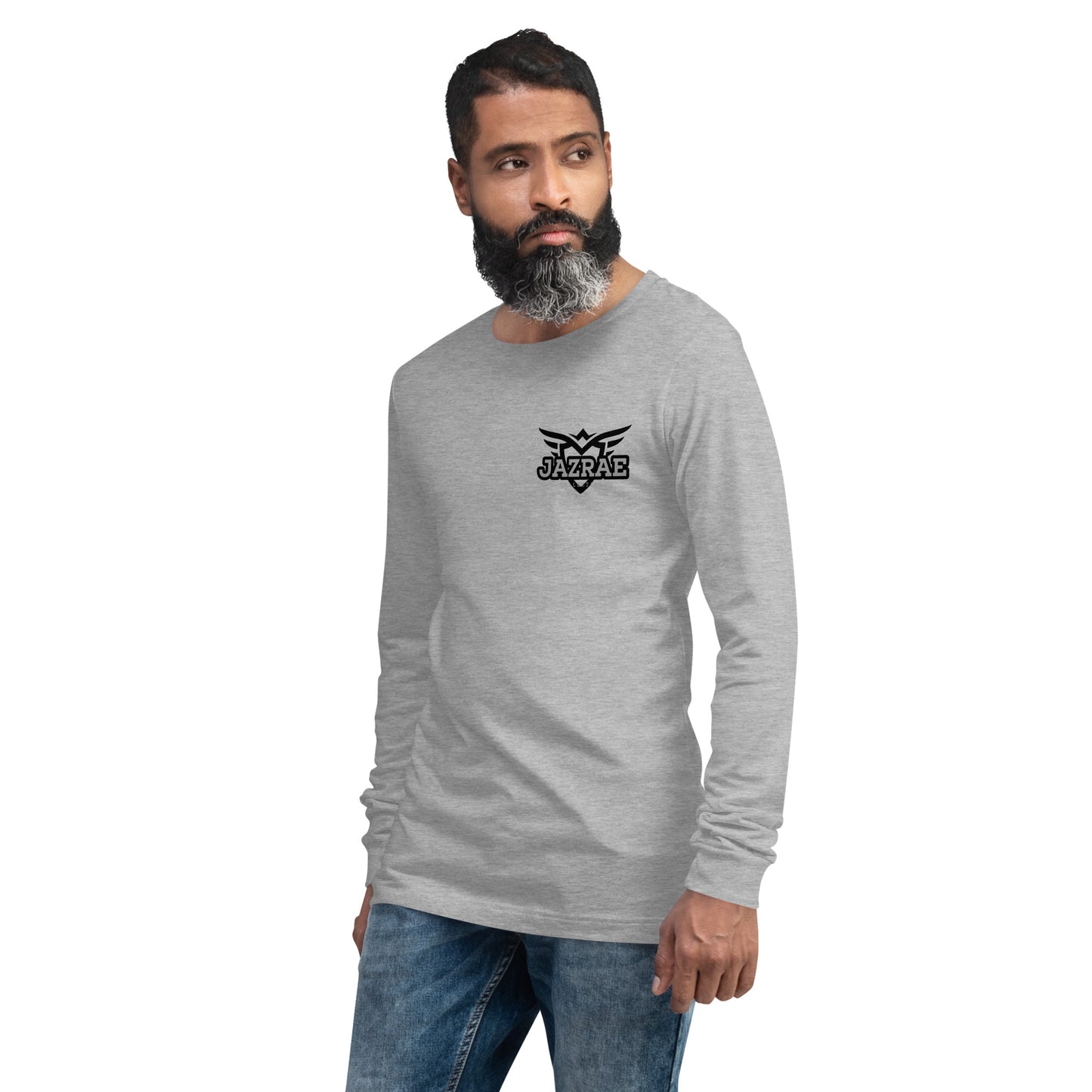 JAZRAE logo Unisex Long Sleeve Tee