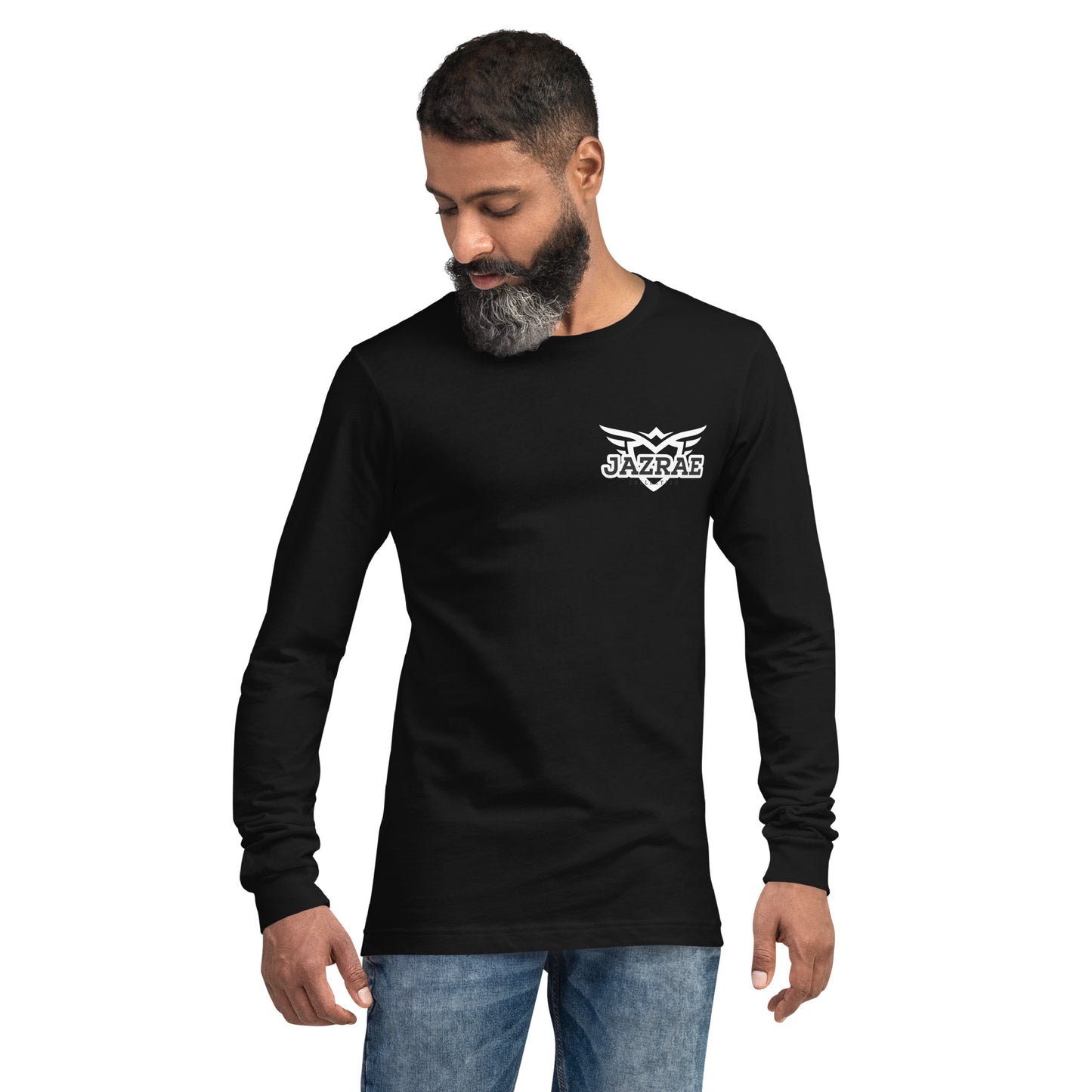 JAZRAE logo Unisex Long Sleeve Tee