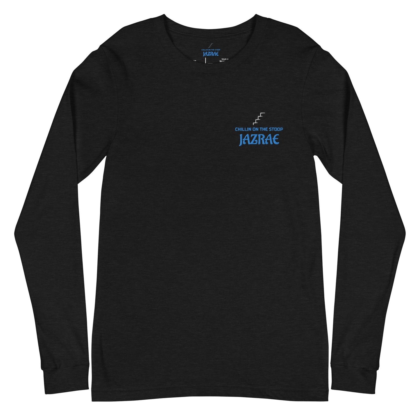 CHILLIN ON THE STOOP Stitched Unisex Long Sleeve Tee