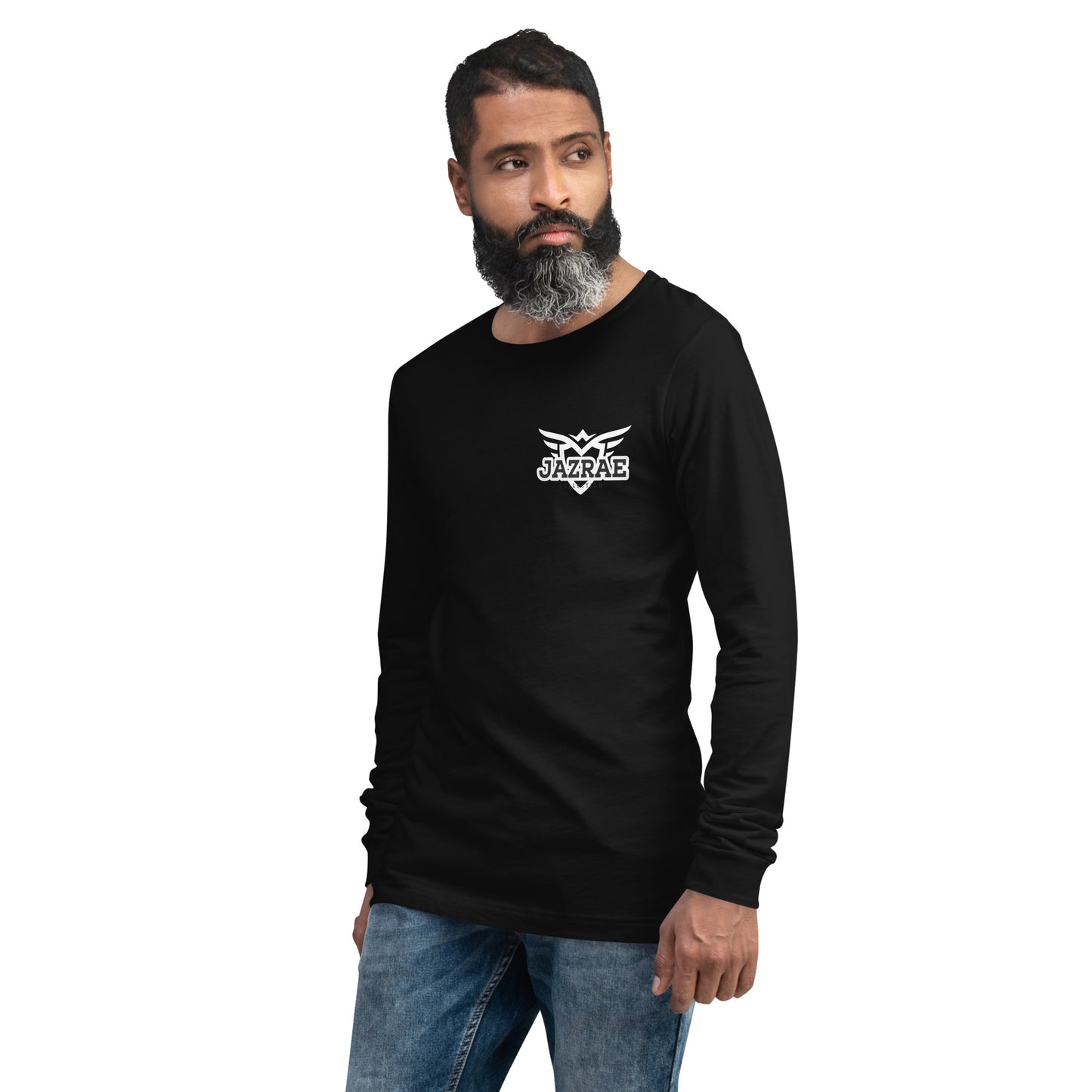 JAZRAE logo Unisex Long Sleeve Tee