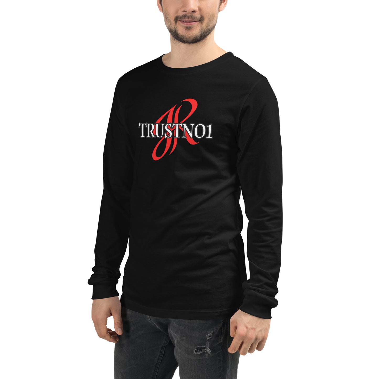 JAZRAE TRUSTNO1 Unisex Long Sleeve Tee
