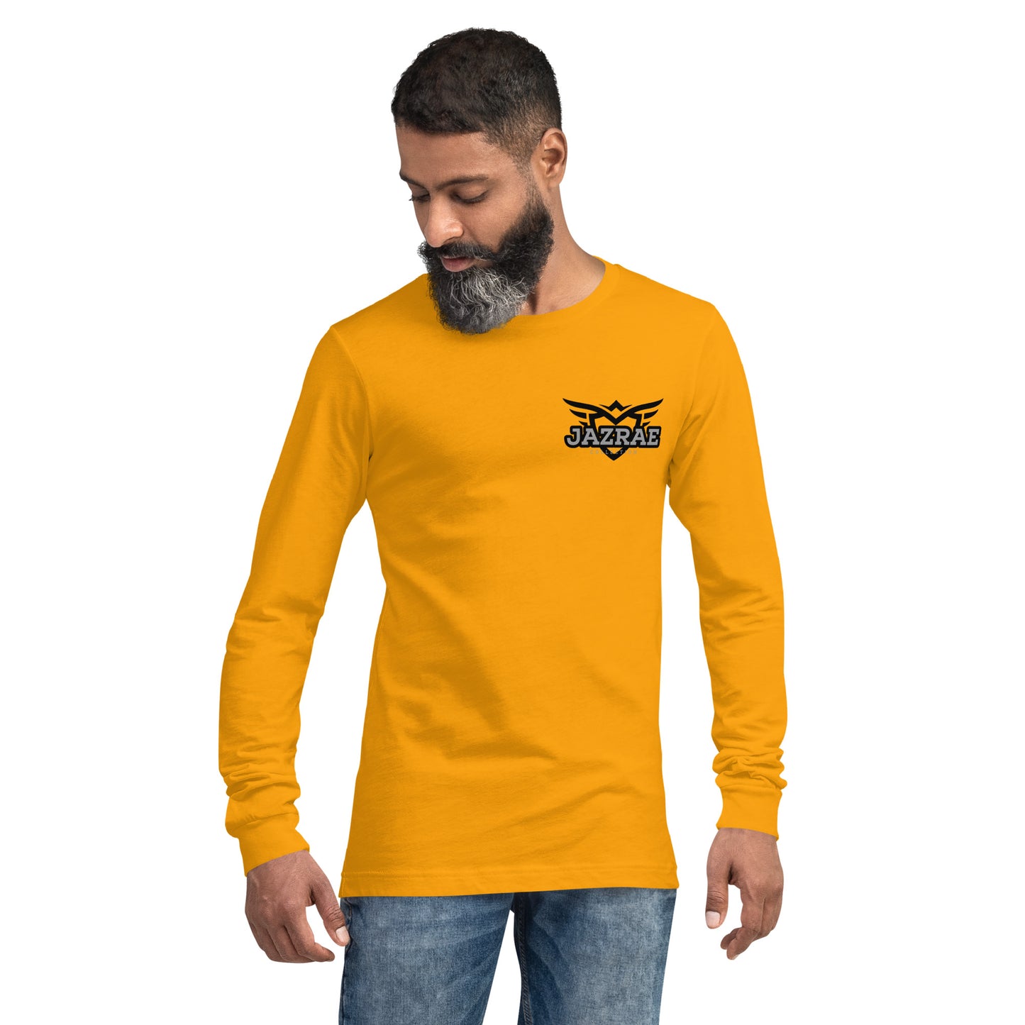 JAZRAE logo Unisex Long Sleeve Tee