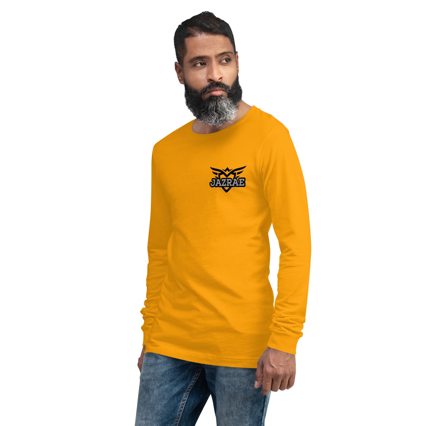 JAZRAE logo Unisex Long Sleeve Tee