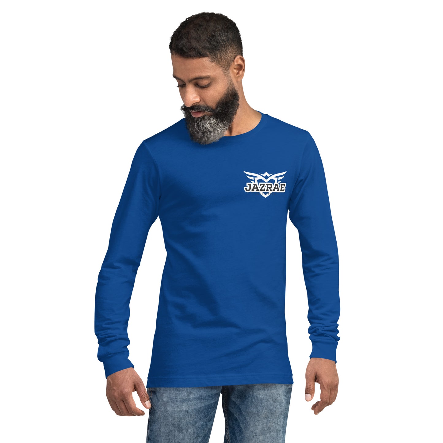 JAZRAE logo Unisex Long Sleeve Tee