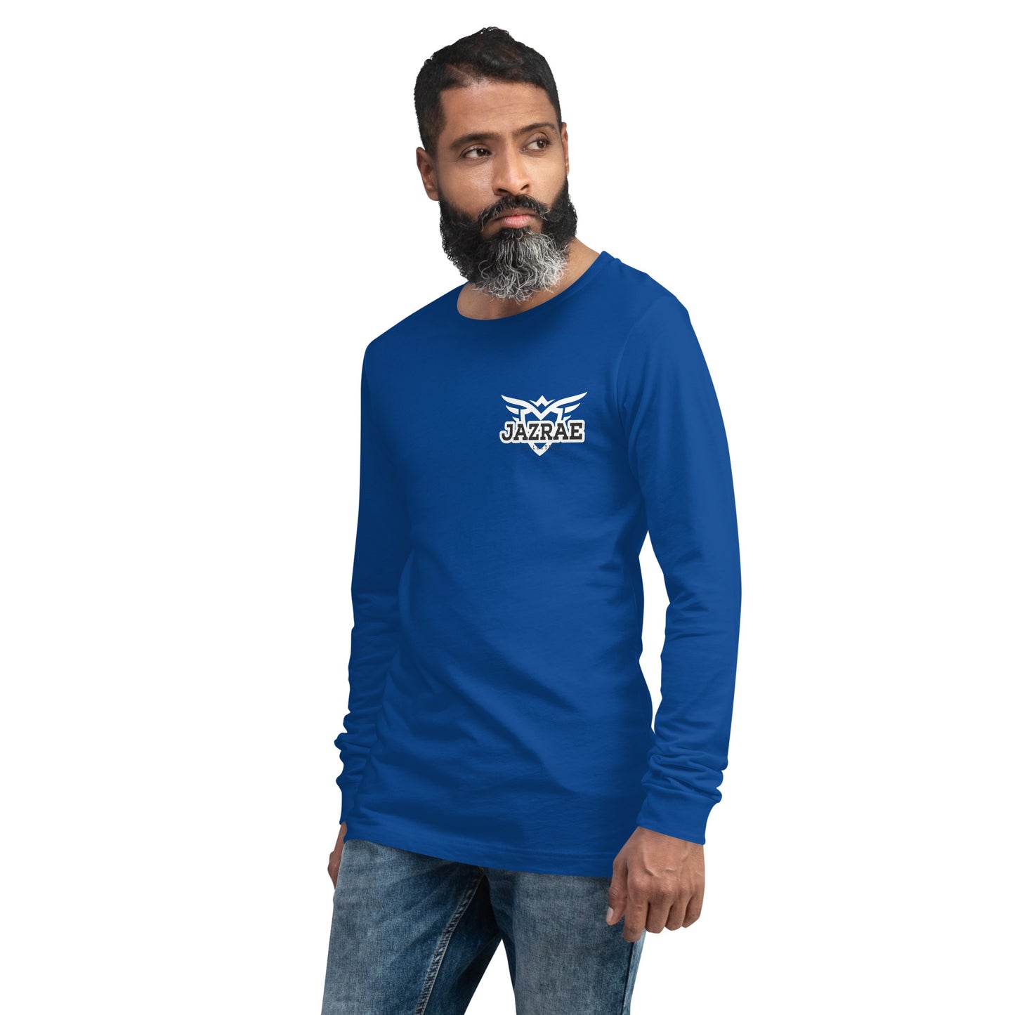 JAZRAE logo Unisex Long Sleeve Tee