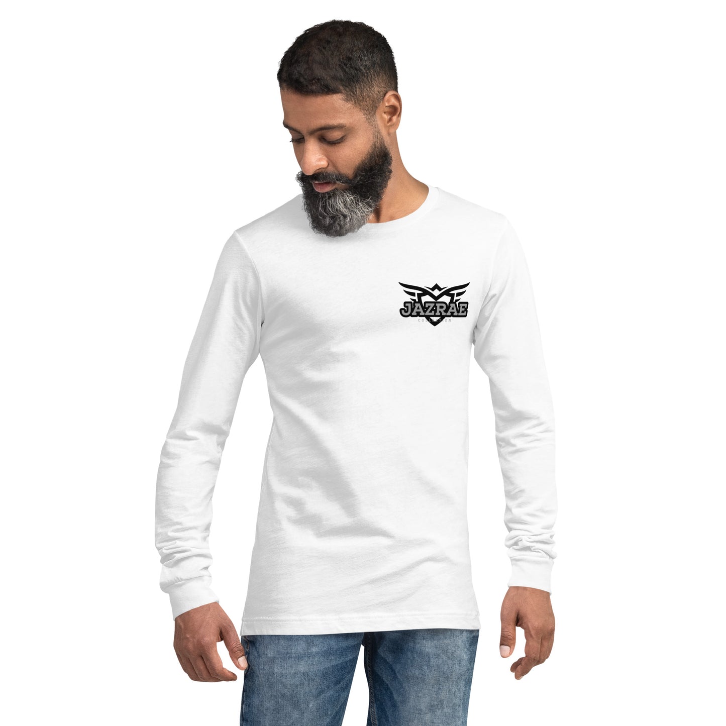 JAZRAE logo Unisex Long Sleeve Tee