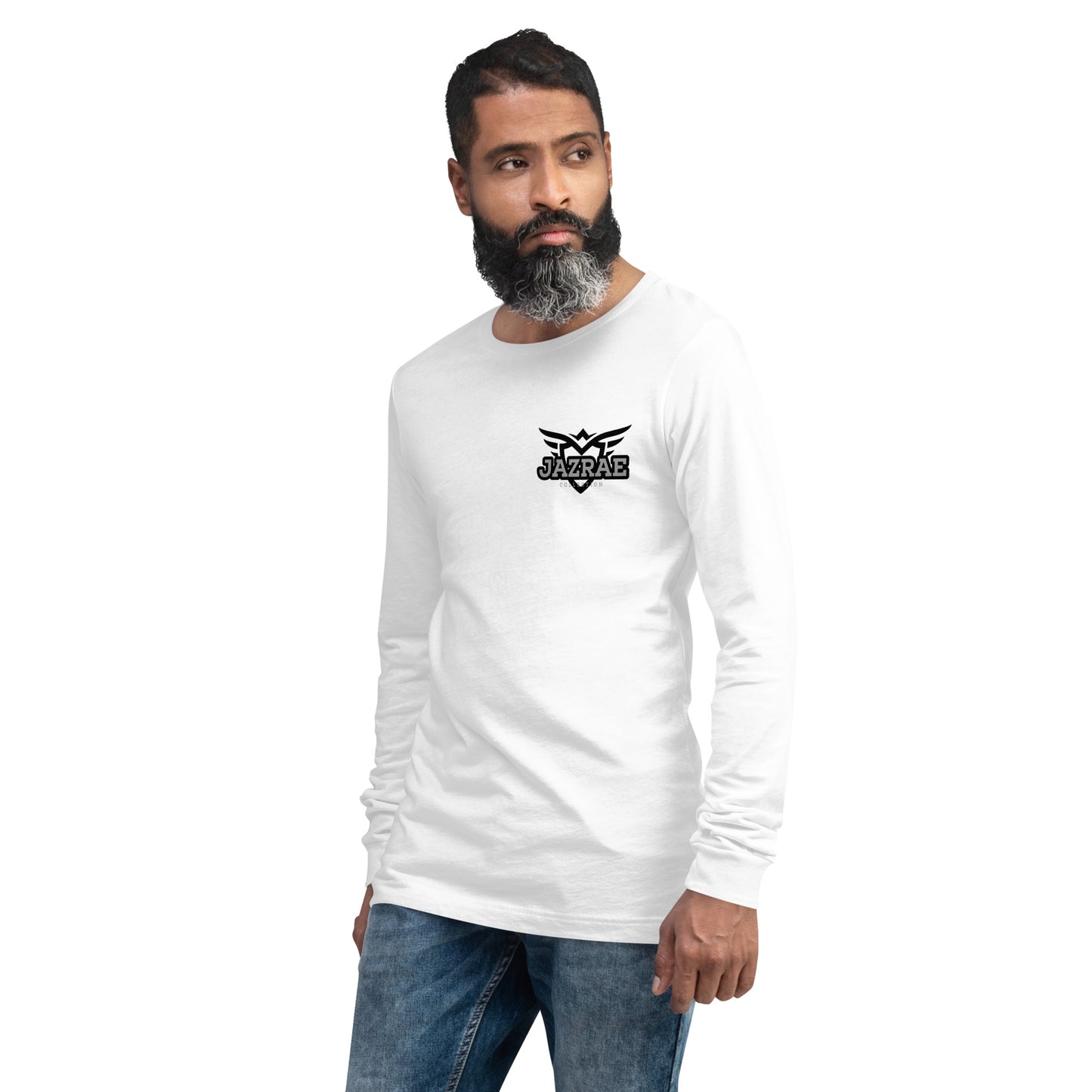 JAZRAE logo Unisex Long Sleeve Tee