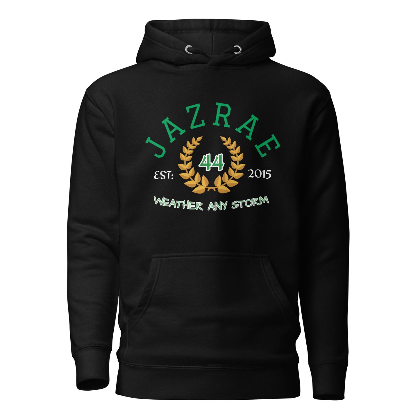 Jazrae weather any storm Unisex Hoodie