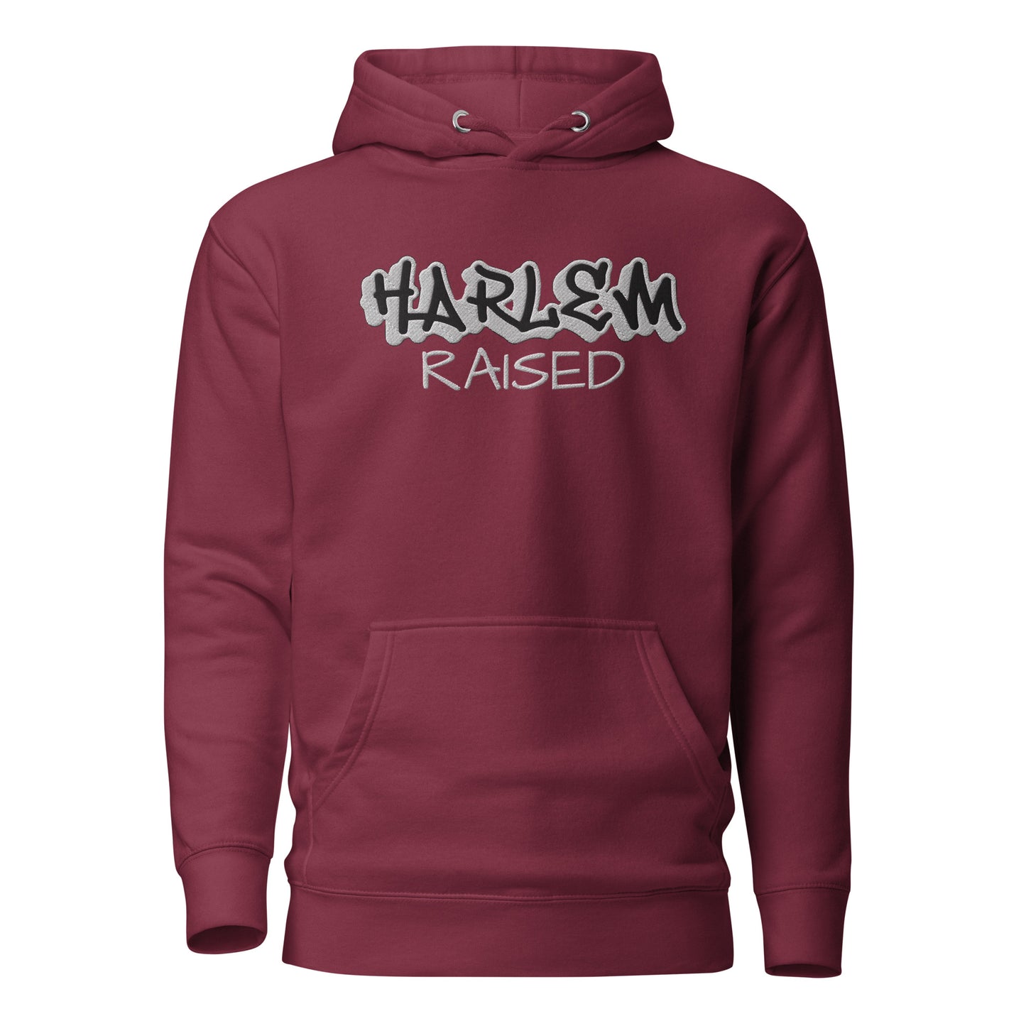 Harlem Raised Stitched Hoodie