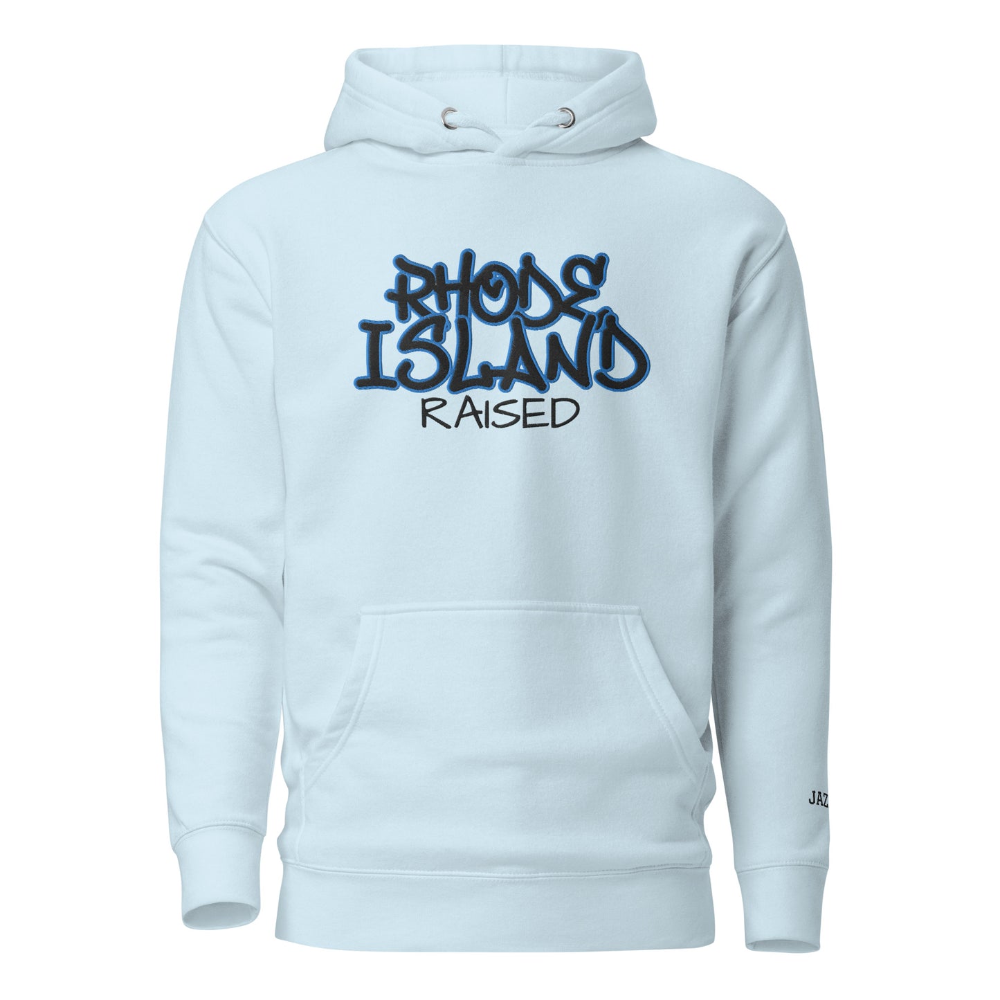 Rhode Island Raised Stitched Hoodie