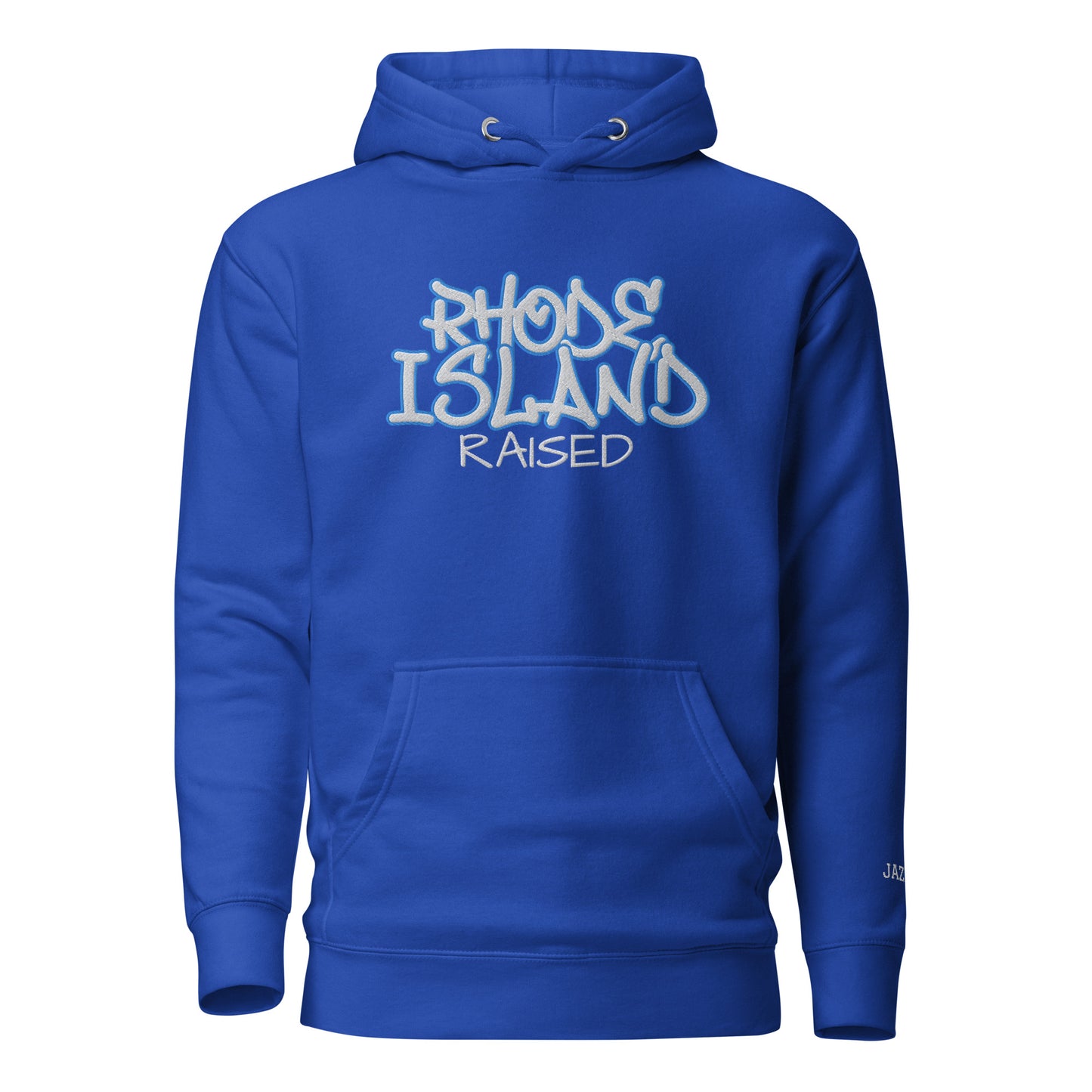 Rhode Island Raised Stitched Hoodie