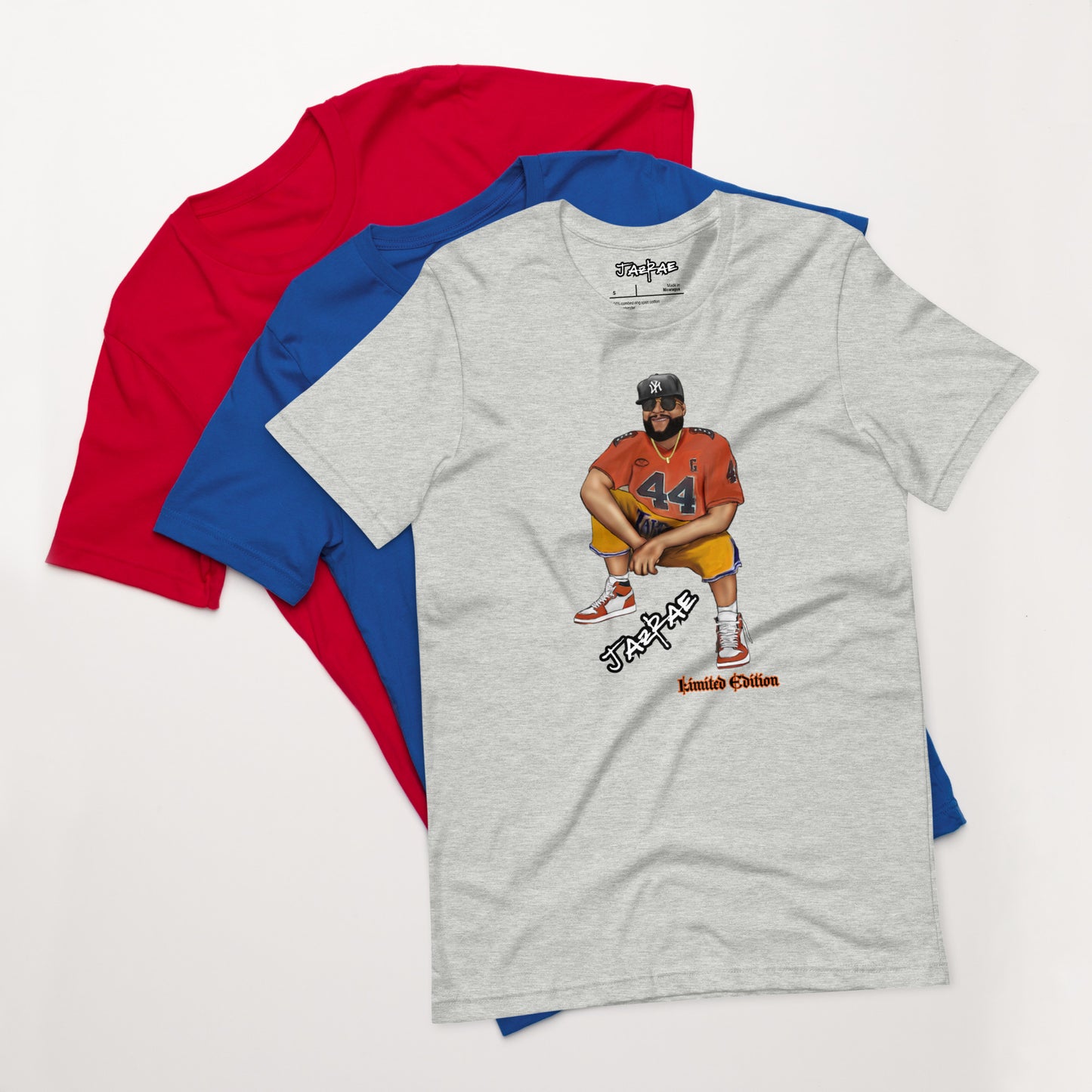 #44 JAZRAE Special Limited Edition Legend Unisex t-shirt different color tees