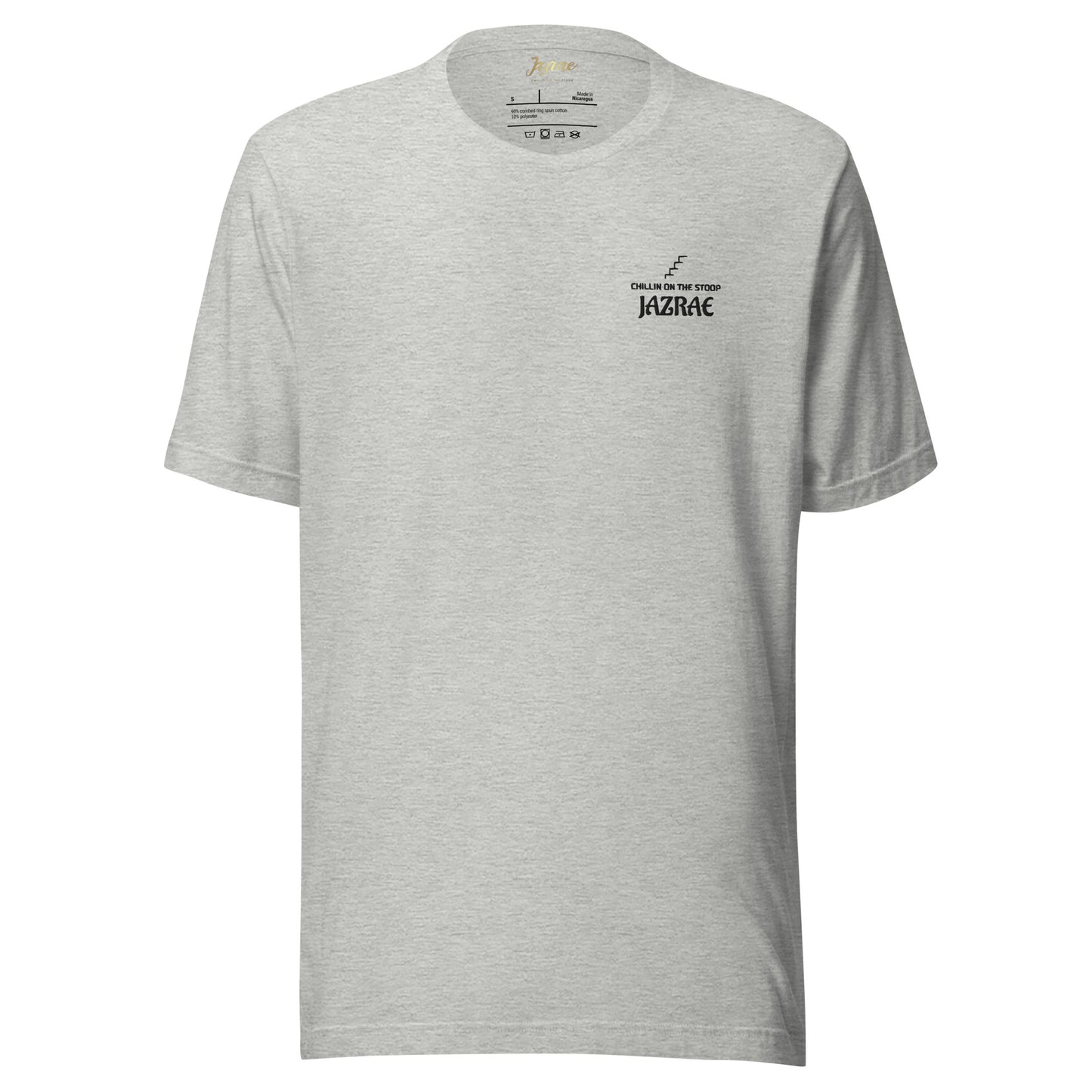 CHILLIN ON THE STOOP Stitched with step stoop Short sleeve Unisex t-shirt