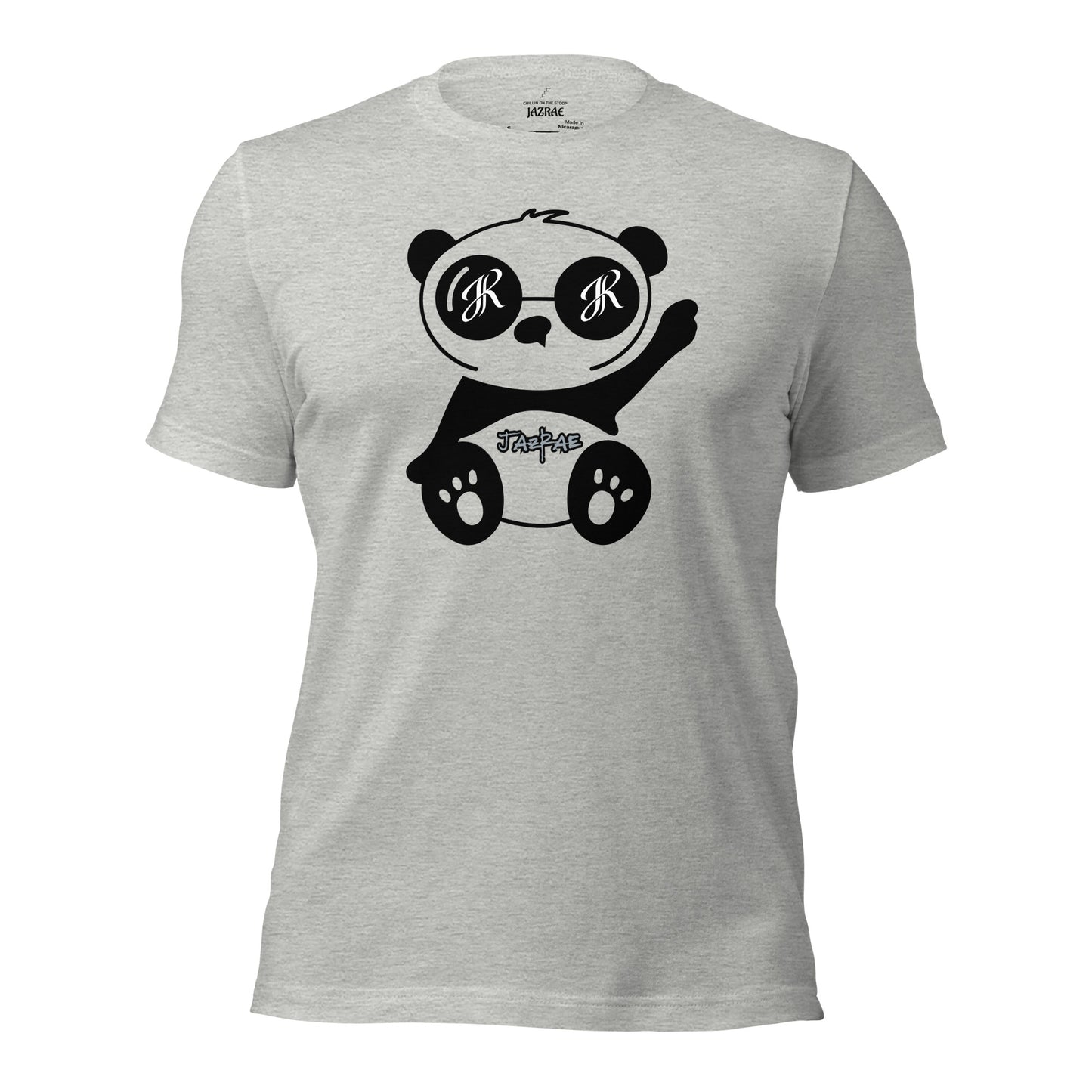 JAZRAE Panda Unisex t-shirt in different colors