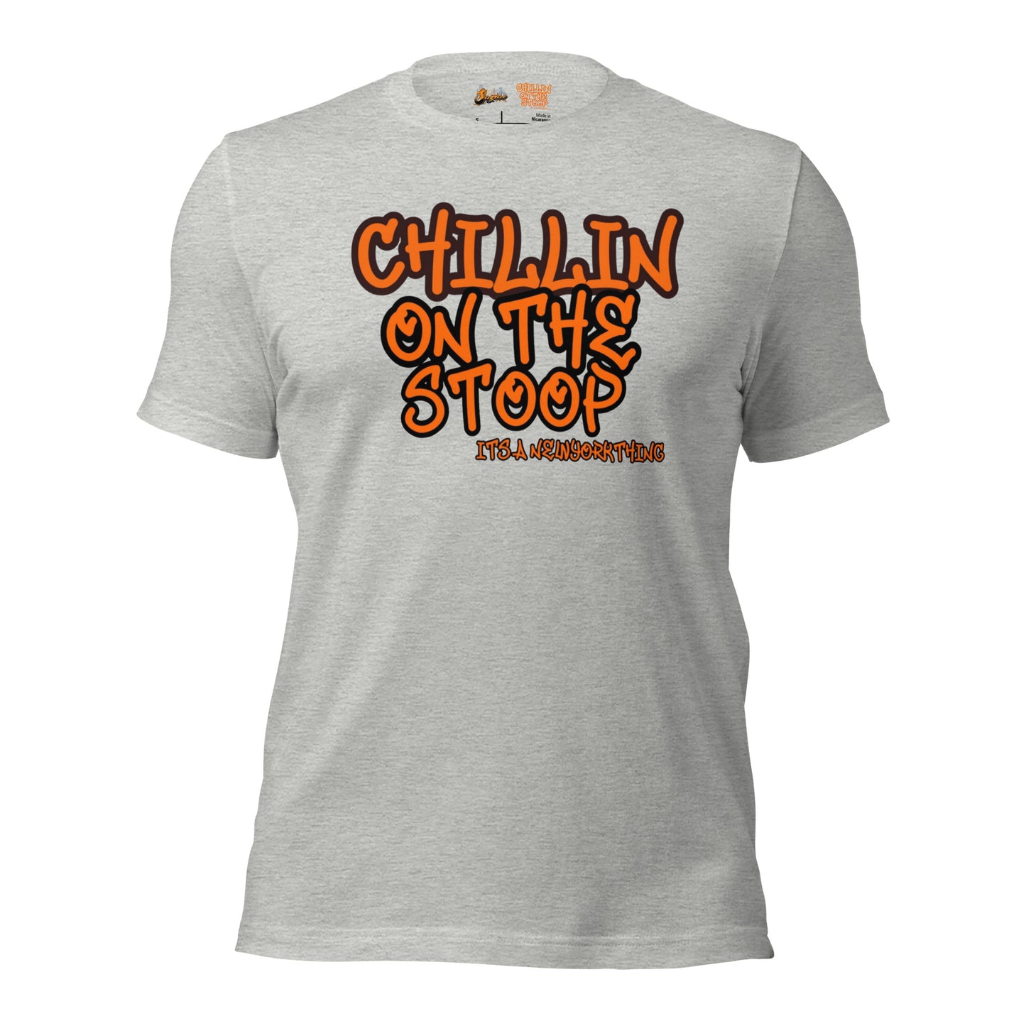 CHILLIN ON THE STOOP Unisex t-shirt