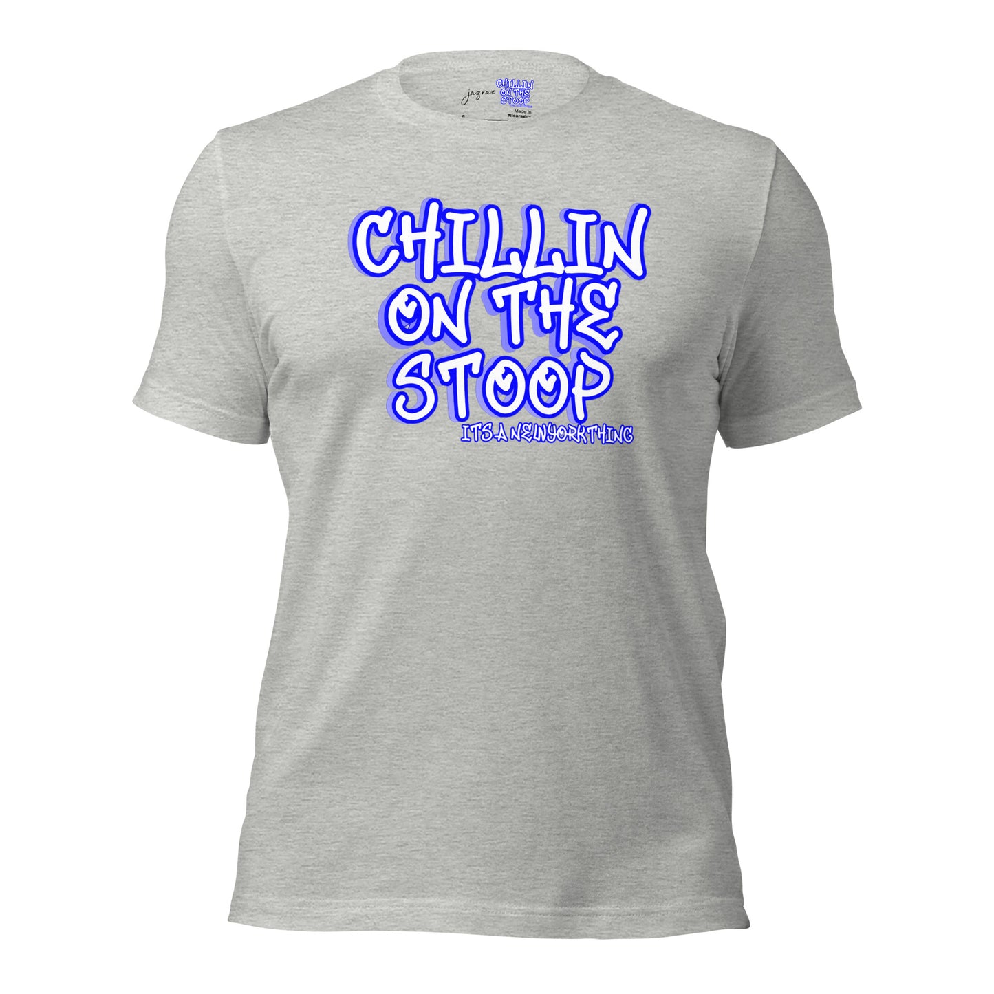 CHILLIN ON THE STOOP Unisex t-shirt