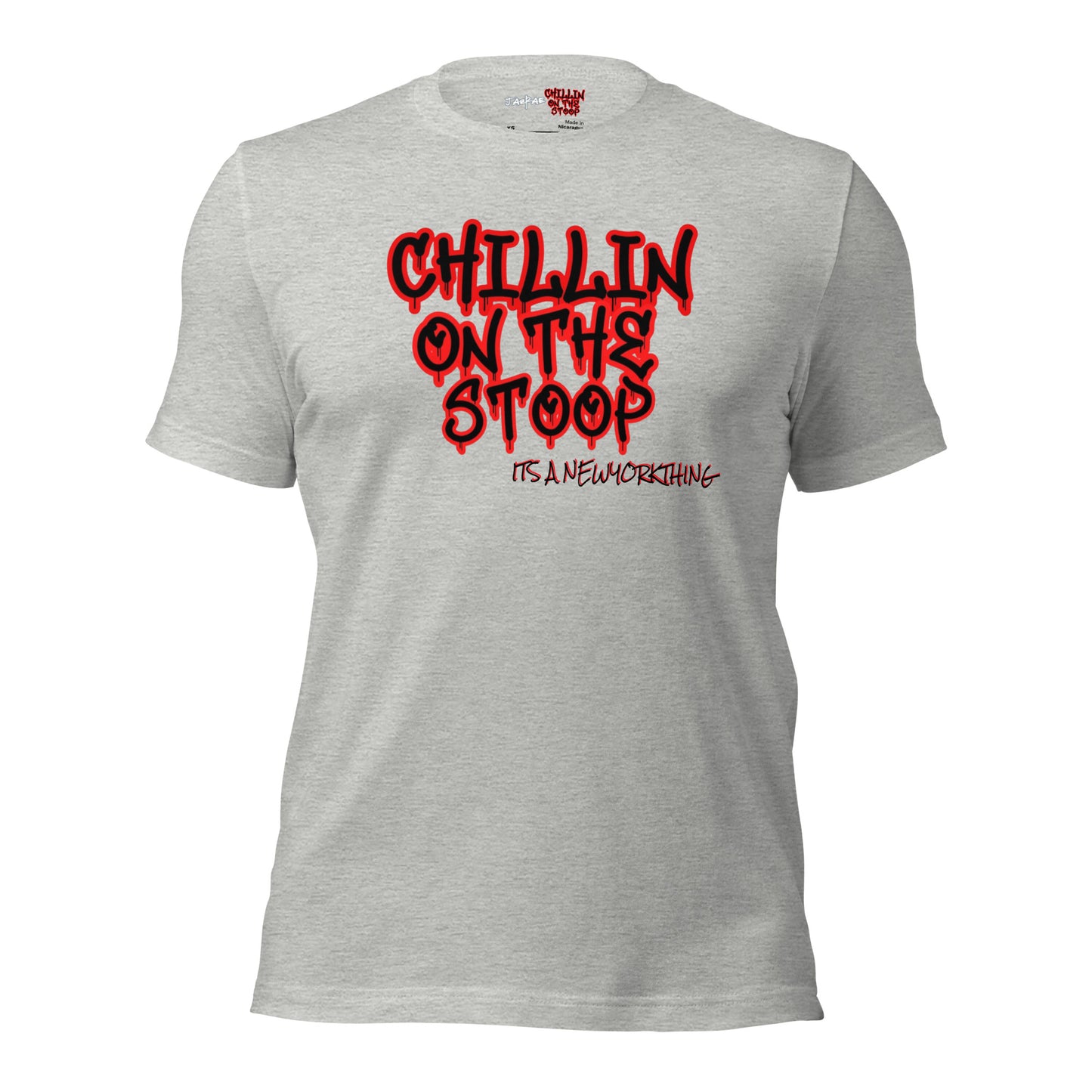 CHILLIN ON THE STOOP Unisex t-shirt