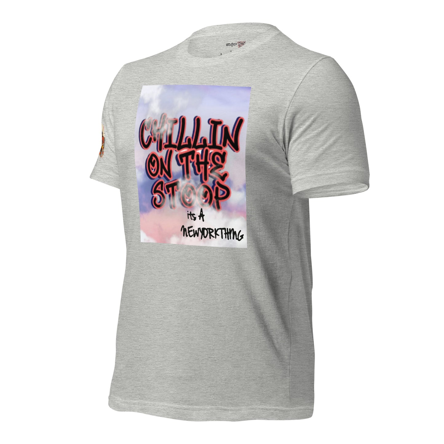 #44 CHILLIN ON THE STOOP sky is the limit Unisex t-shirt