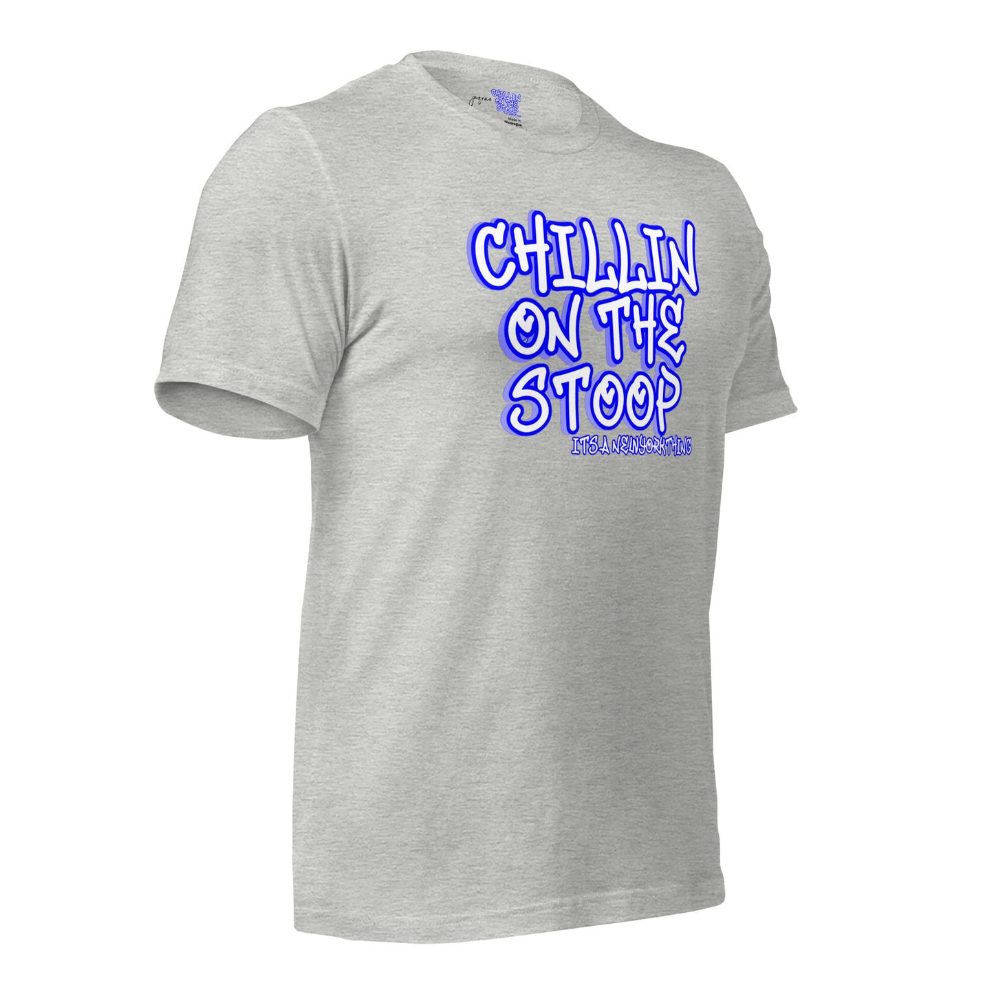 CHILLIN ON THE STOOP Unisex t-shirt