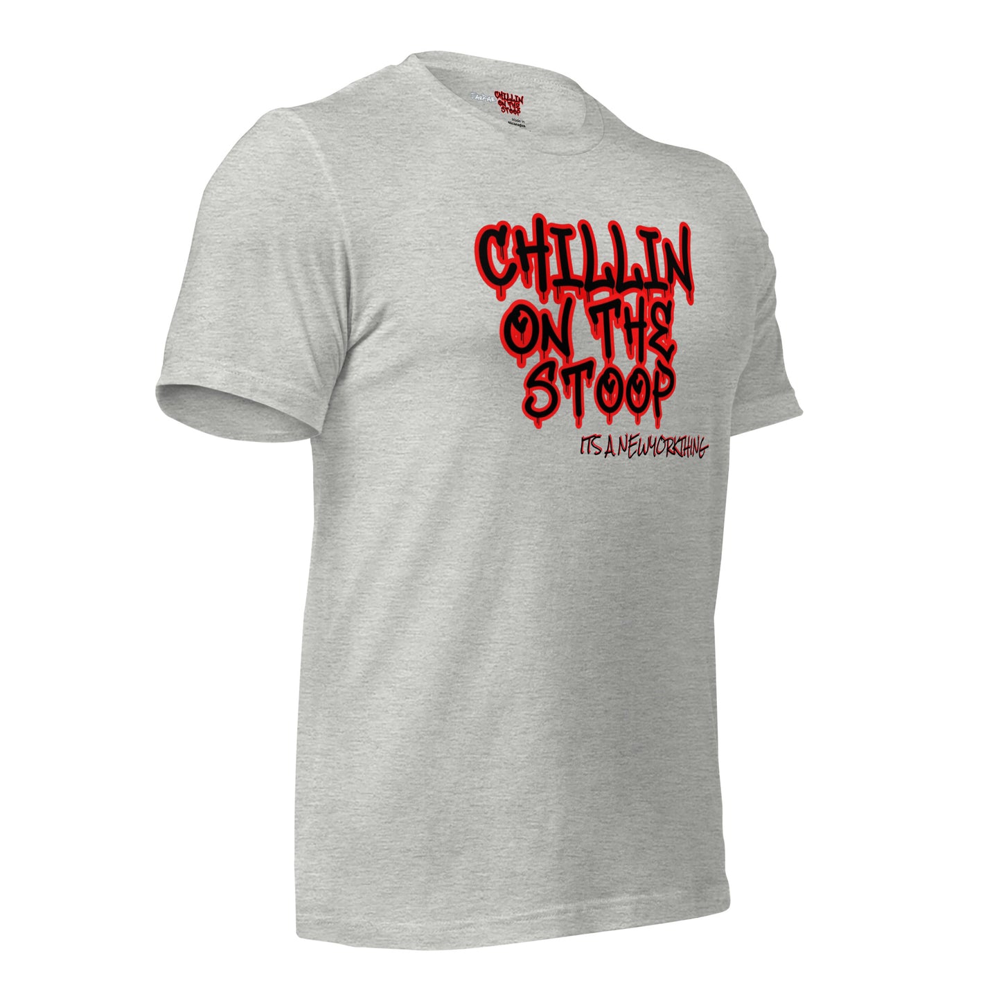 CHILLIN ON THE STOOP Unisex t-shirt