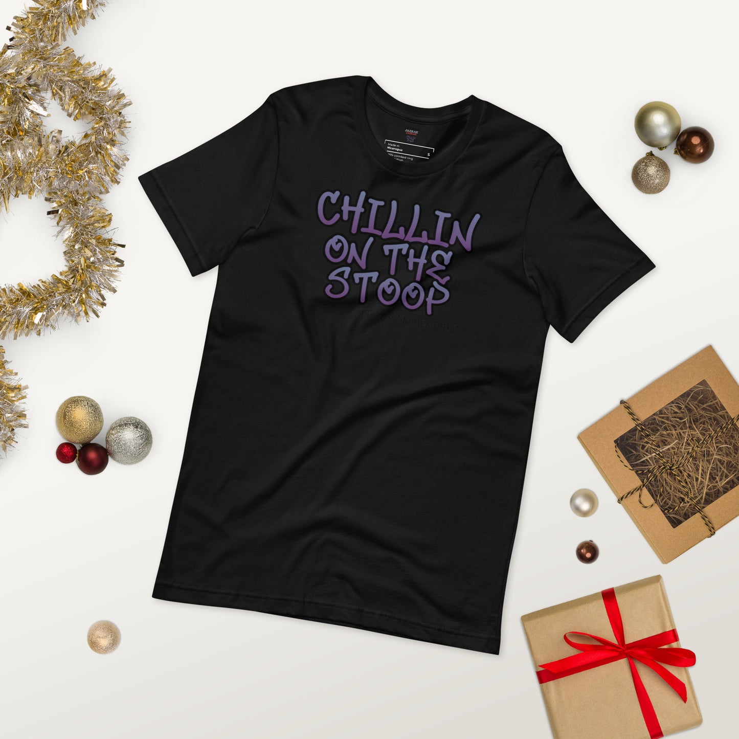CHILLIN ON THE STOOP Unisex t-shirt
