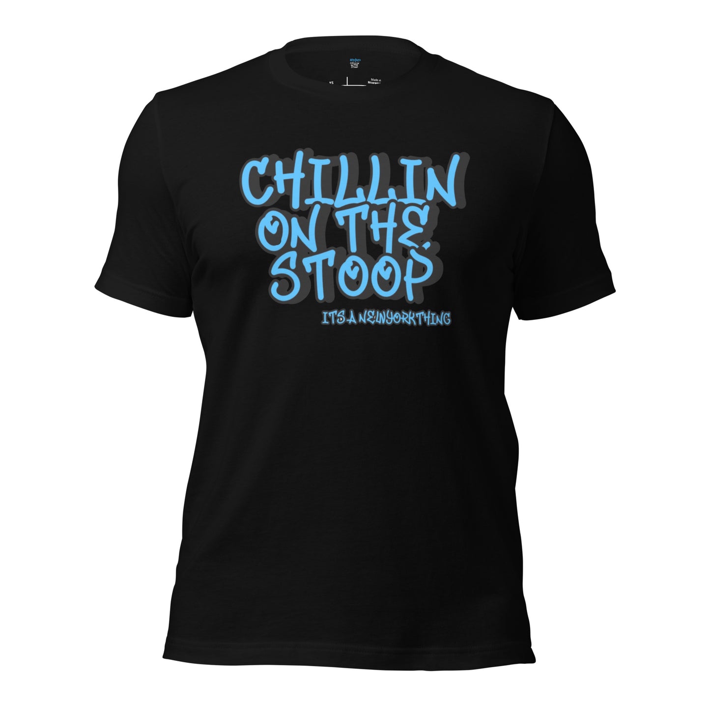 CHILLIN ON THE STOOP Unisex t-shirt