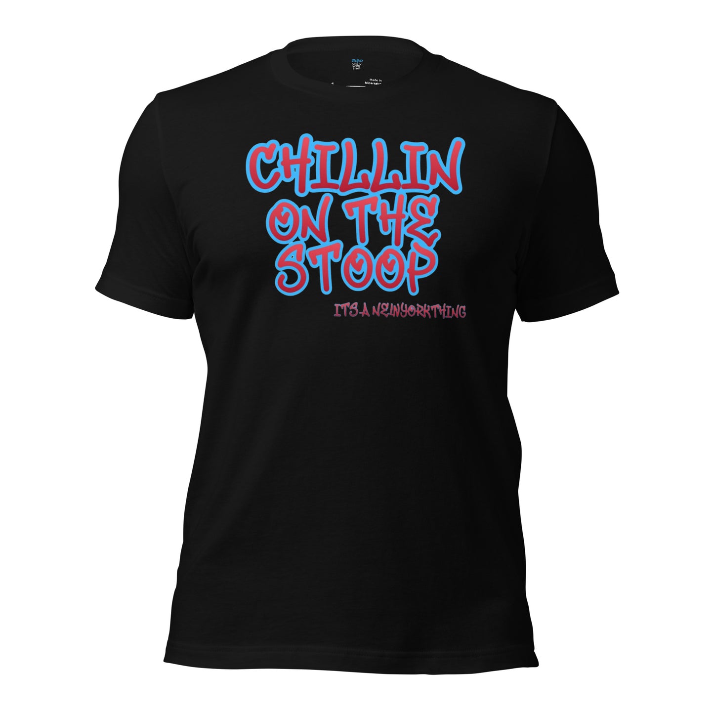 CHILLIN ON THE STOOP Unisex t-shirt
