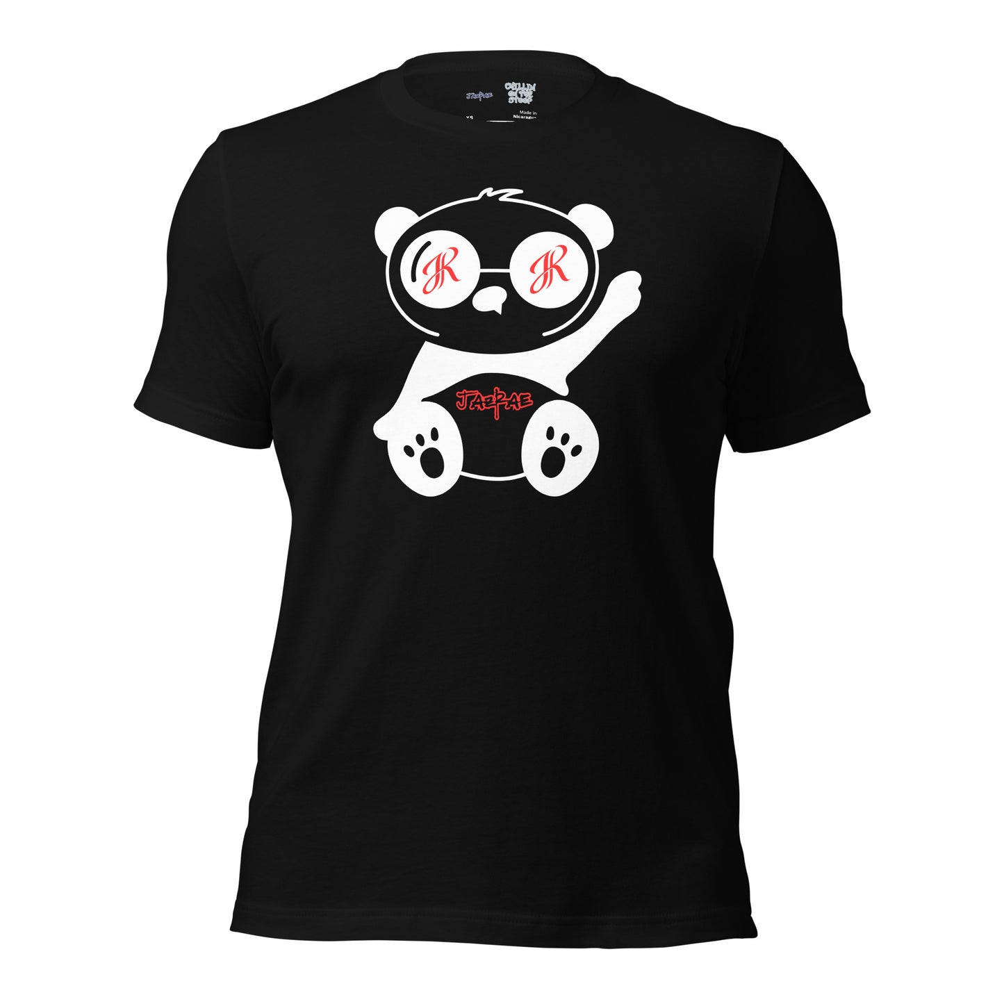 JAZRAE Panda Unisex t-shirt in different colors