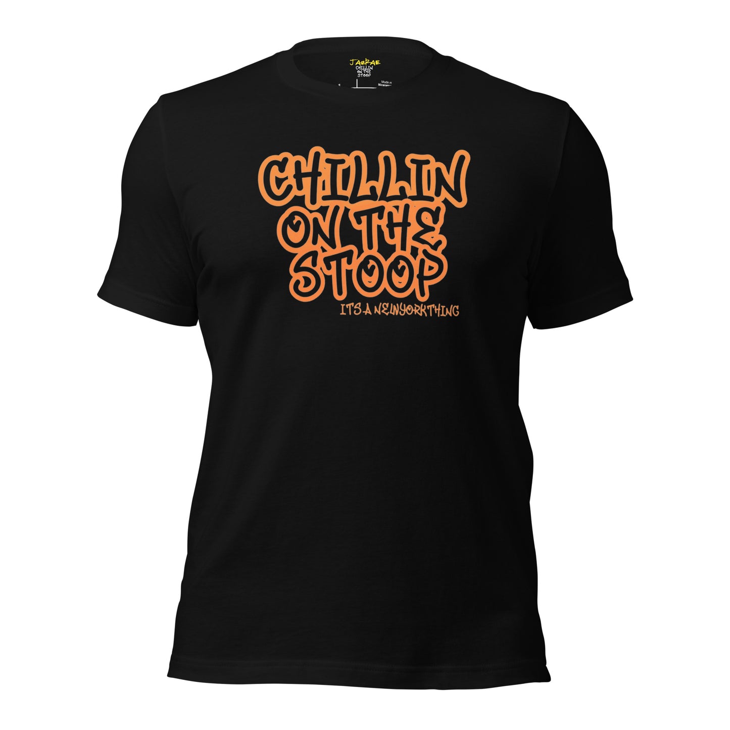 CHILLIN ON THE STOOP Unisex t-shirt