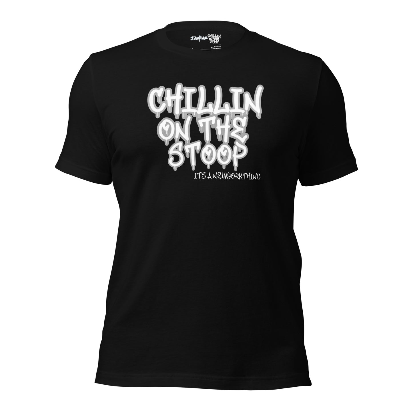 CHILLIN ON THE STOOP Unisex t-shirt
